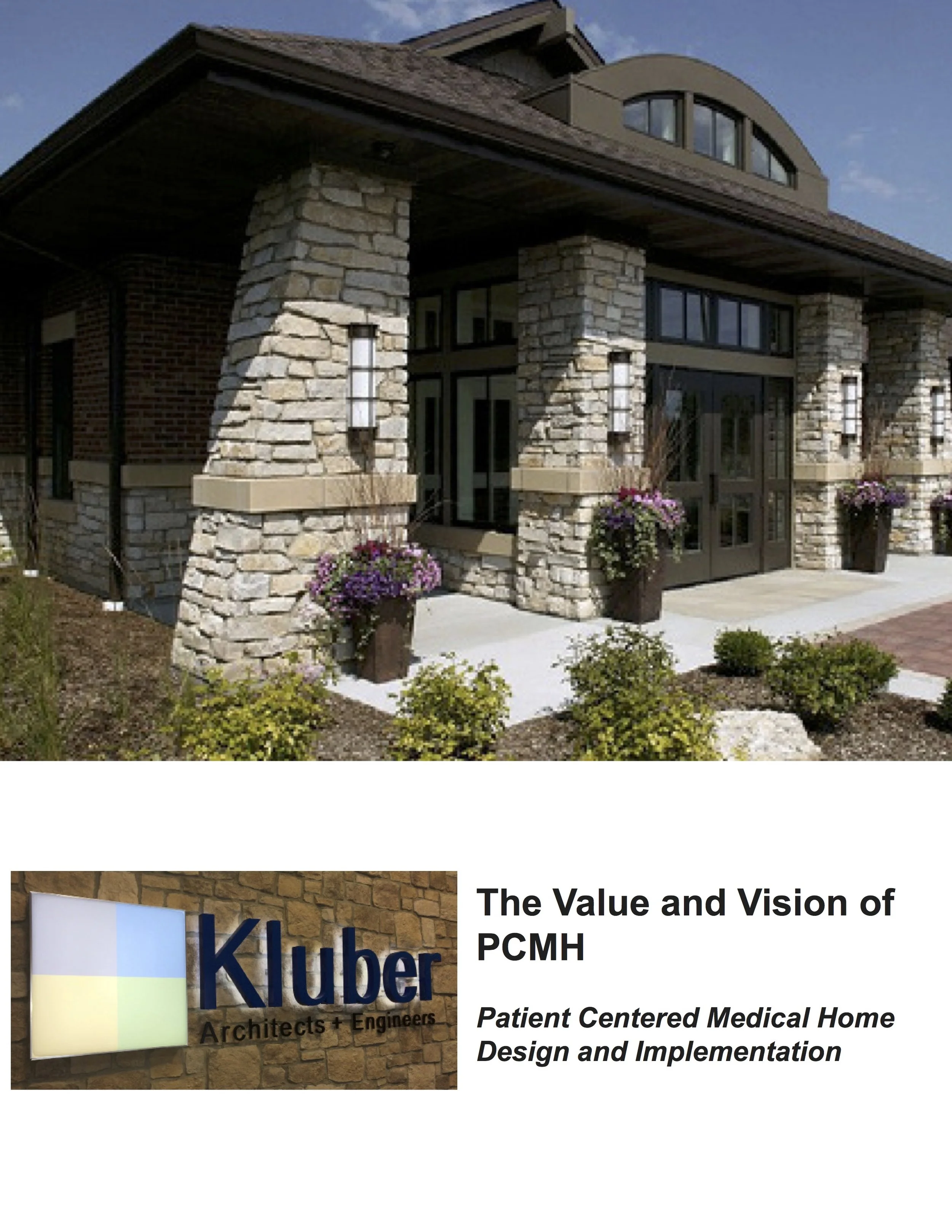 Seeking ways to convey the value proposition of Patient Centered Medical care architecture to healthcare providers, Kluber, Inc. contracted a Case Study with subject matter experts. The resulting content and presentation won the firm a $40M design c