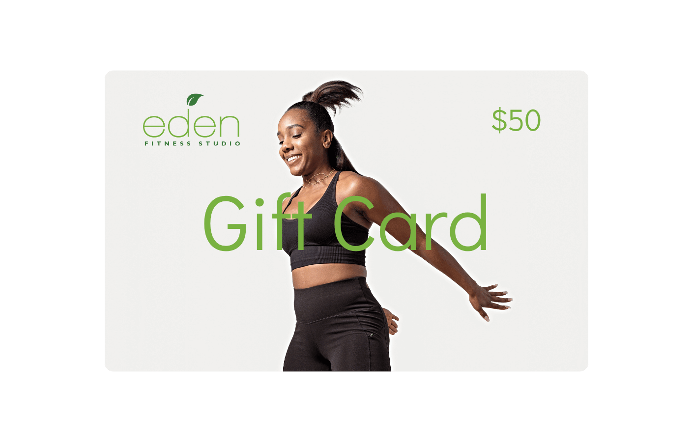Eden Fitness Studio $50 Gift Card