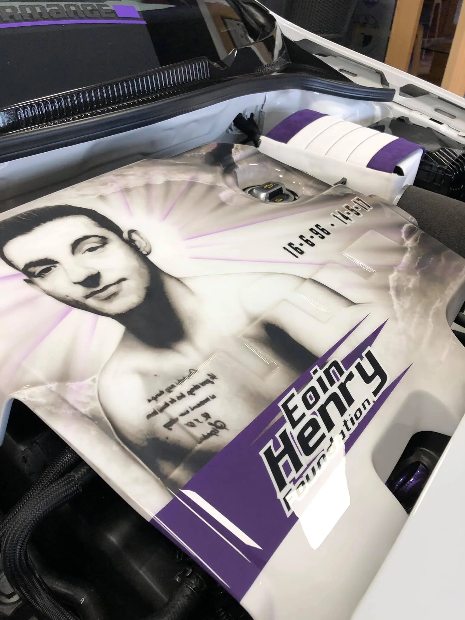 Custom Portrait Engine Cover