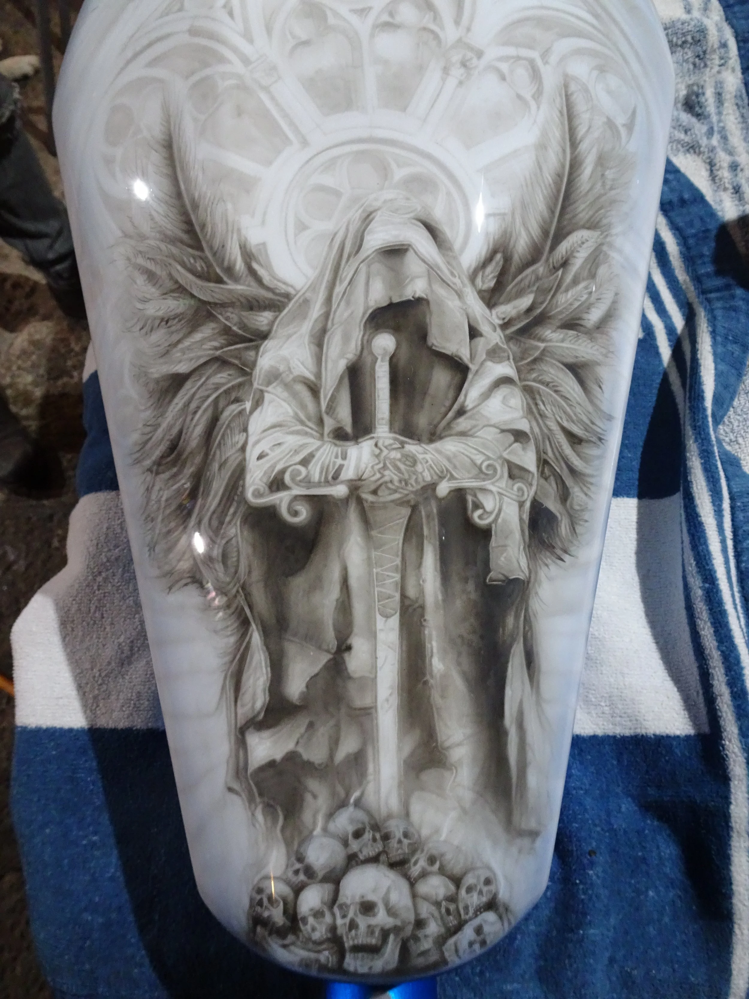 Harley Davidson custom paint