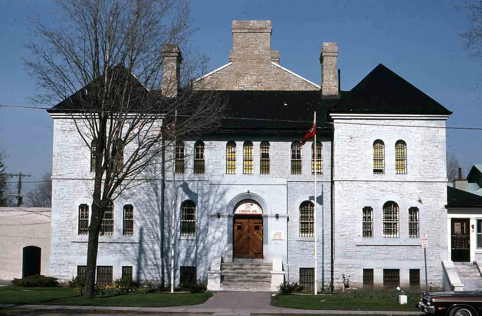 Photo of Gaol facade taken c.1976