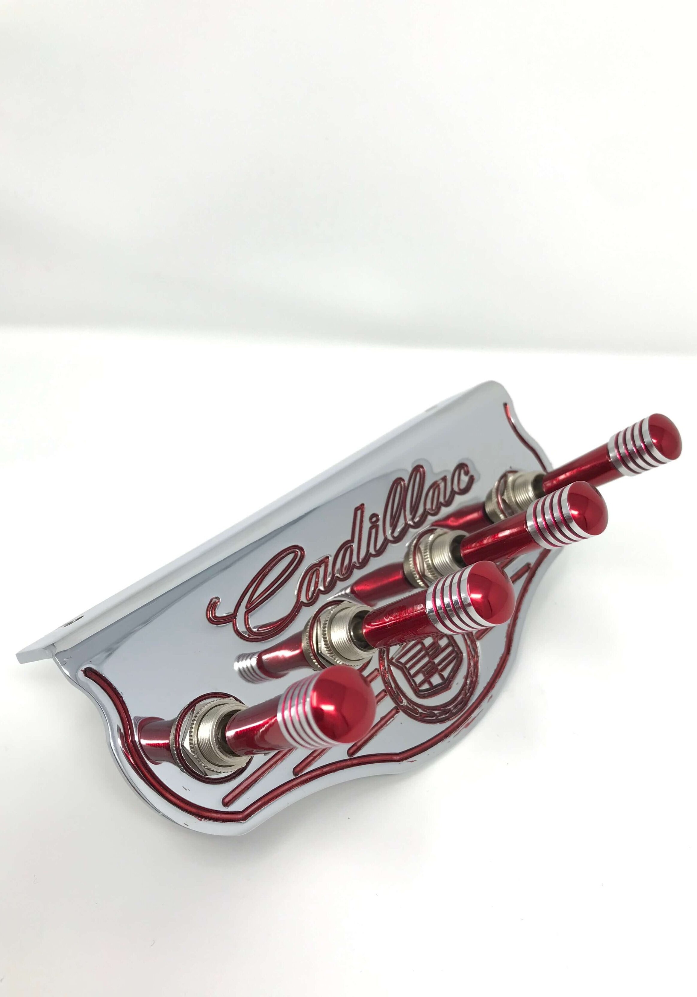 Cadillac Candy Apple Red w/ Billet Candy Apple Red