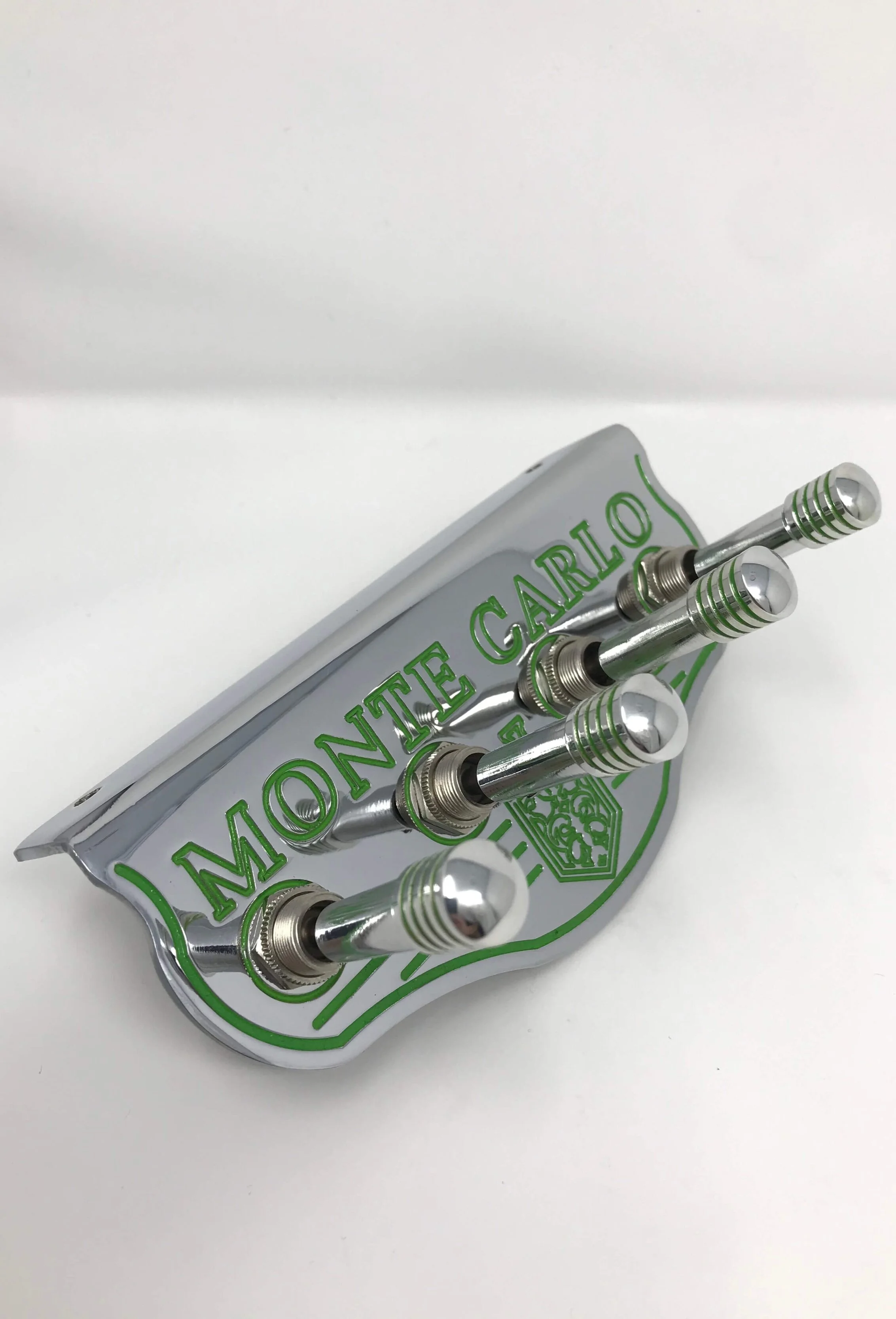 Monte Carlo Avocado Green w/ Polished Billet Pinstriped Avocado Green