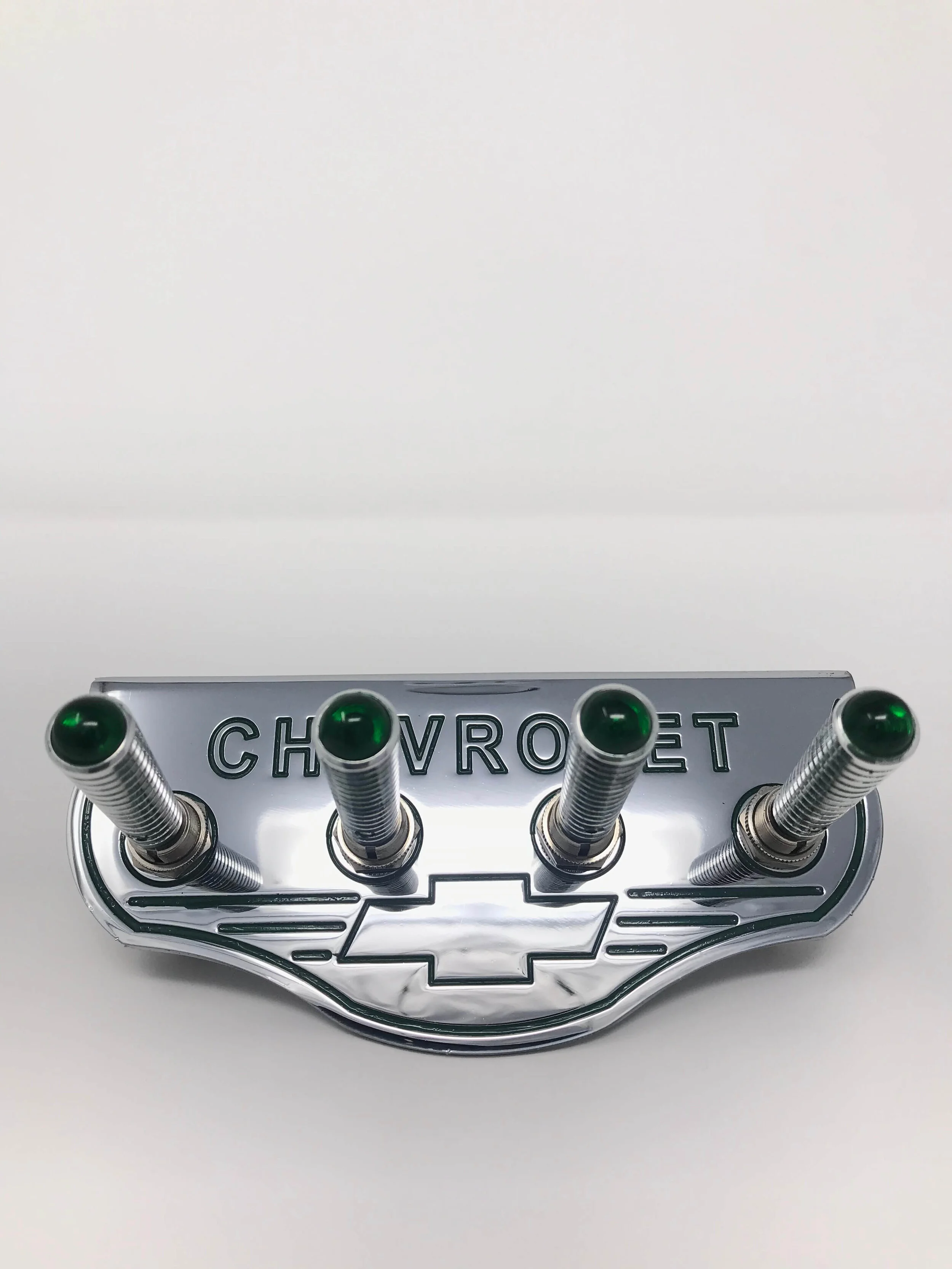 Hydraulic Switches Chrome Chevrolet Switch Panel Plate FAMS Switch Extensions.JPG