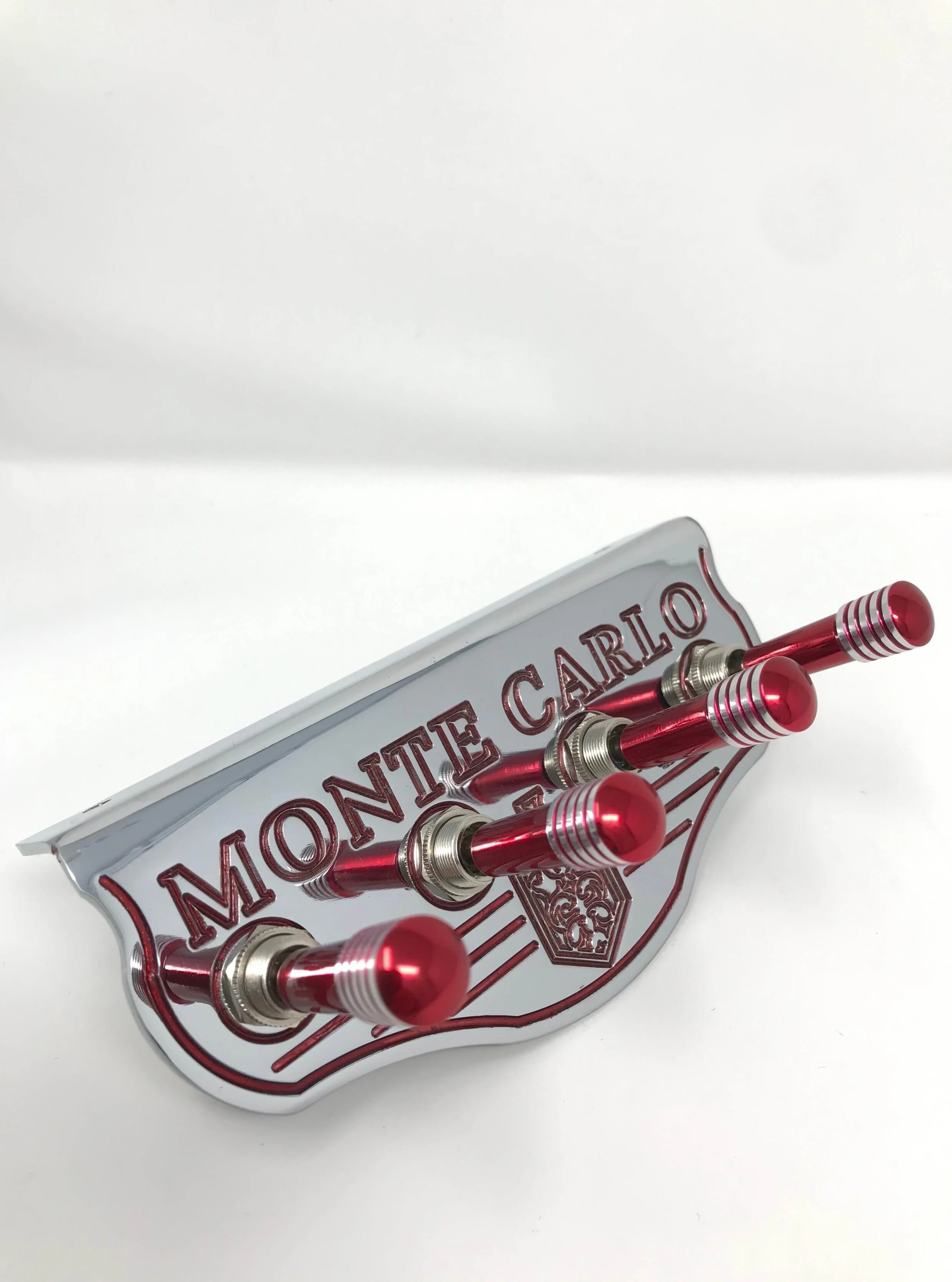 Monte Carlo Candy Apple Red w/ Billet Candy Apple Red