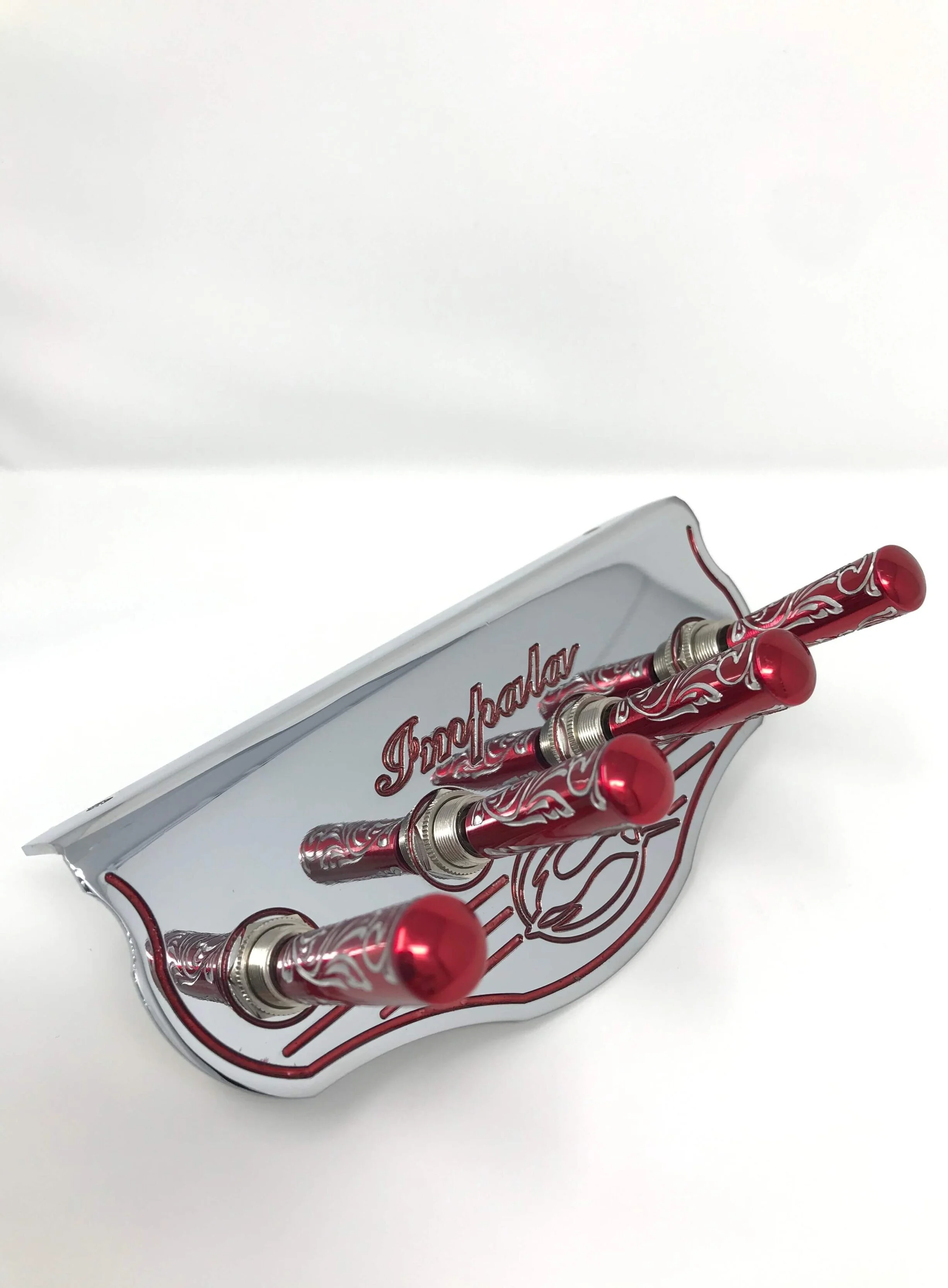 Impala Candy Apple Red w/ Candy Apple Red / Silver Engraved