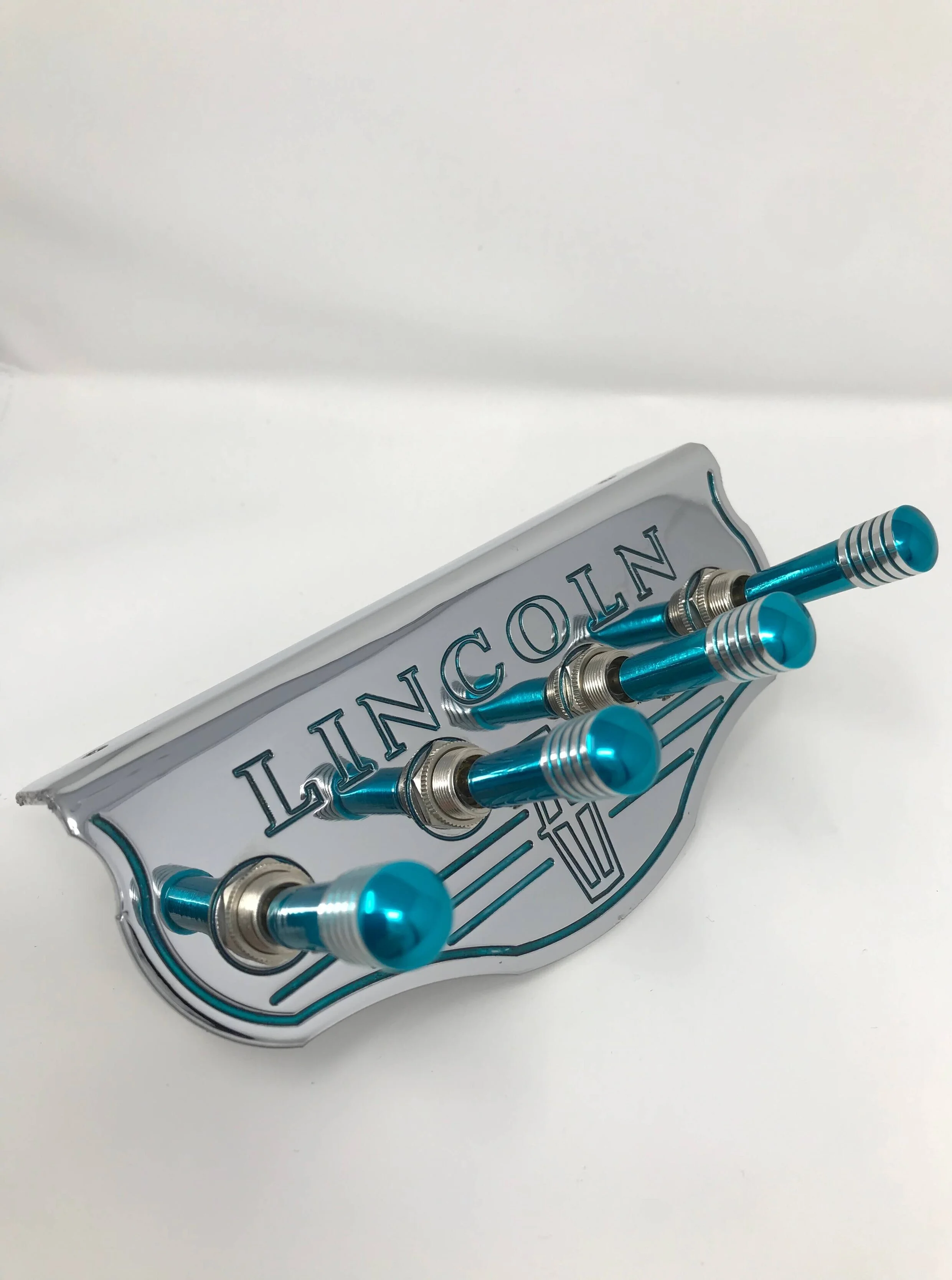 Lincoln Candy Teal w/ Billet Candy Teal