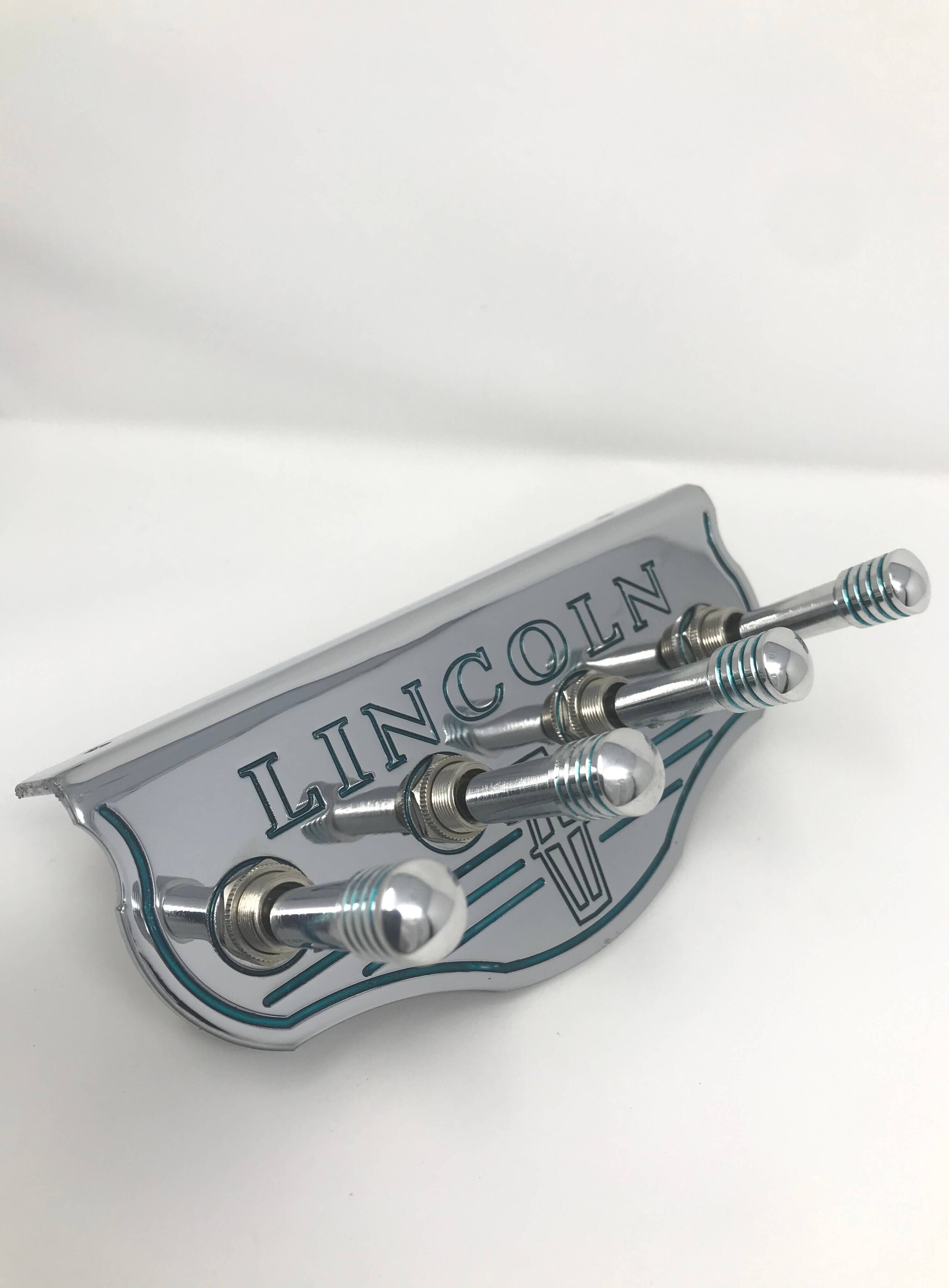 Lincoln Candy Teal w/ Polished Billet Candy Teal