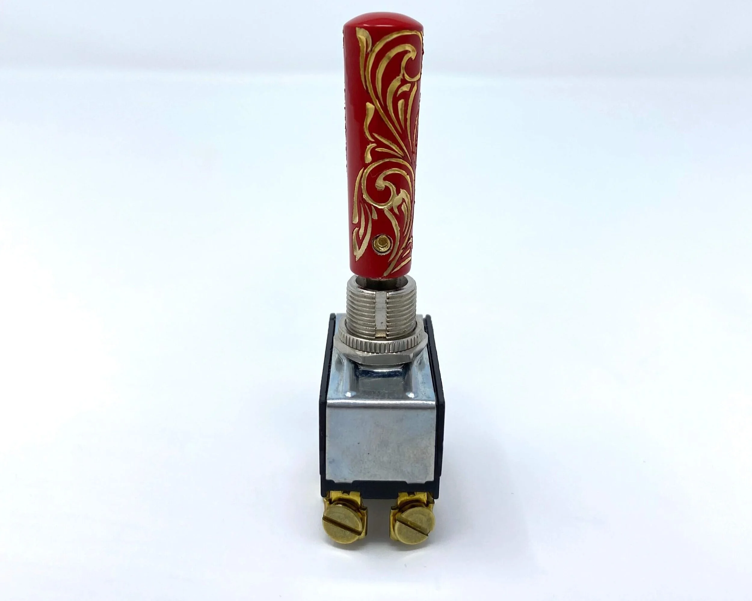 Red / Gold Engraved Toggle Switch Extension FAMS For All My Switches 2016