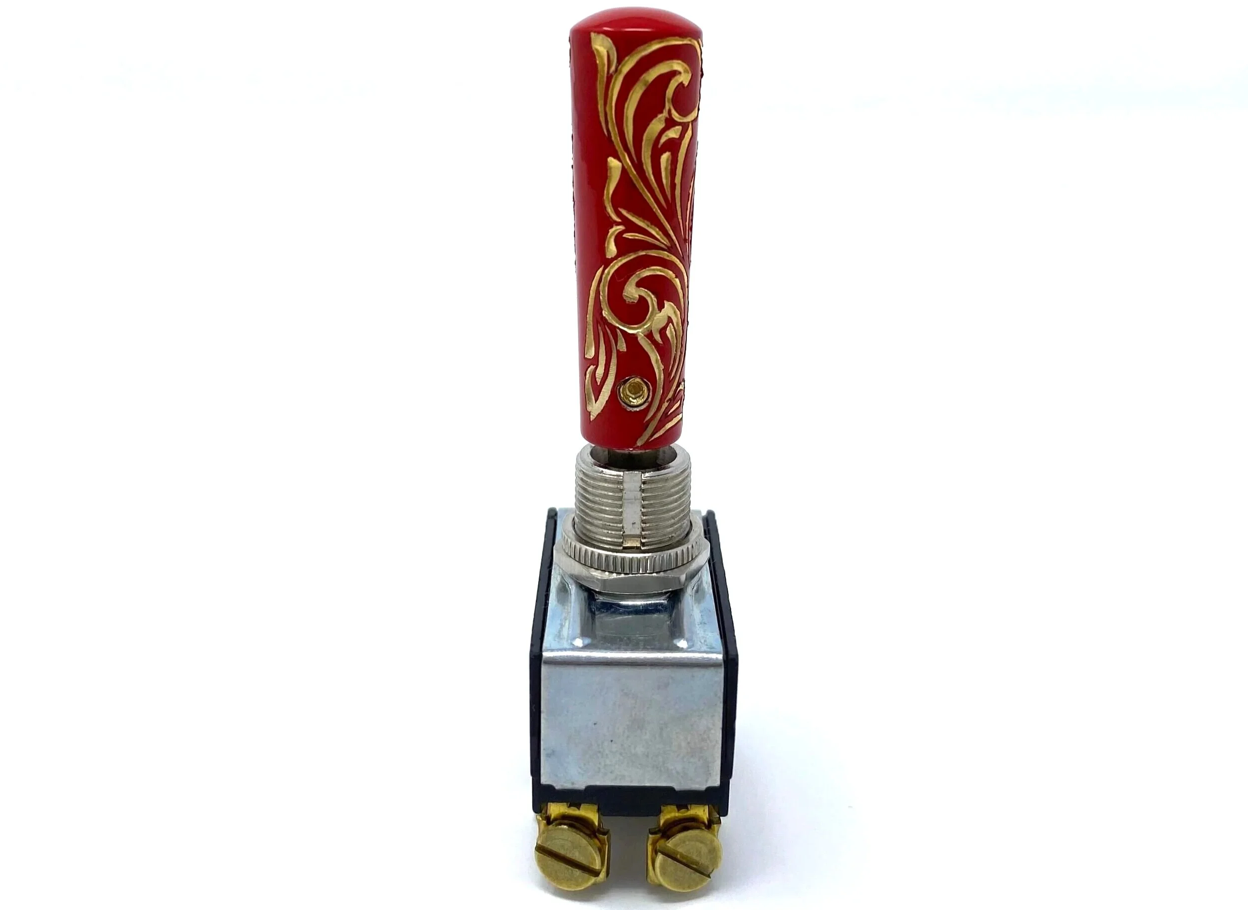 Red / Gold Engraved Toggle Switch Extension