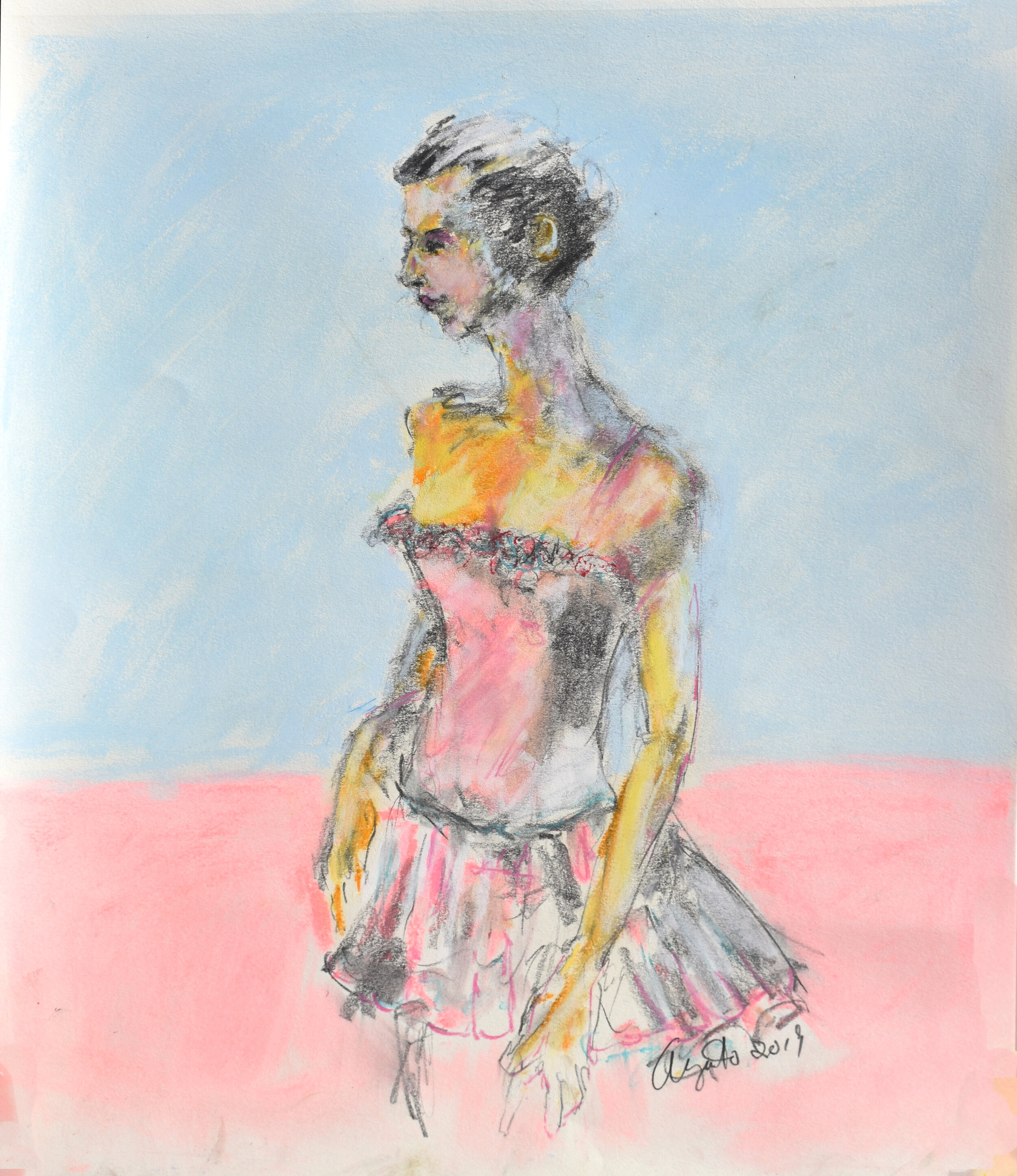  Dancer in Repose 