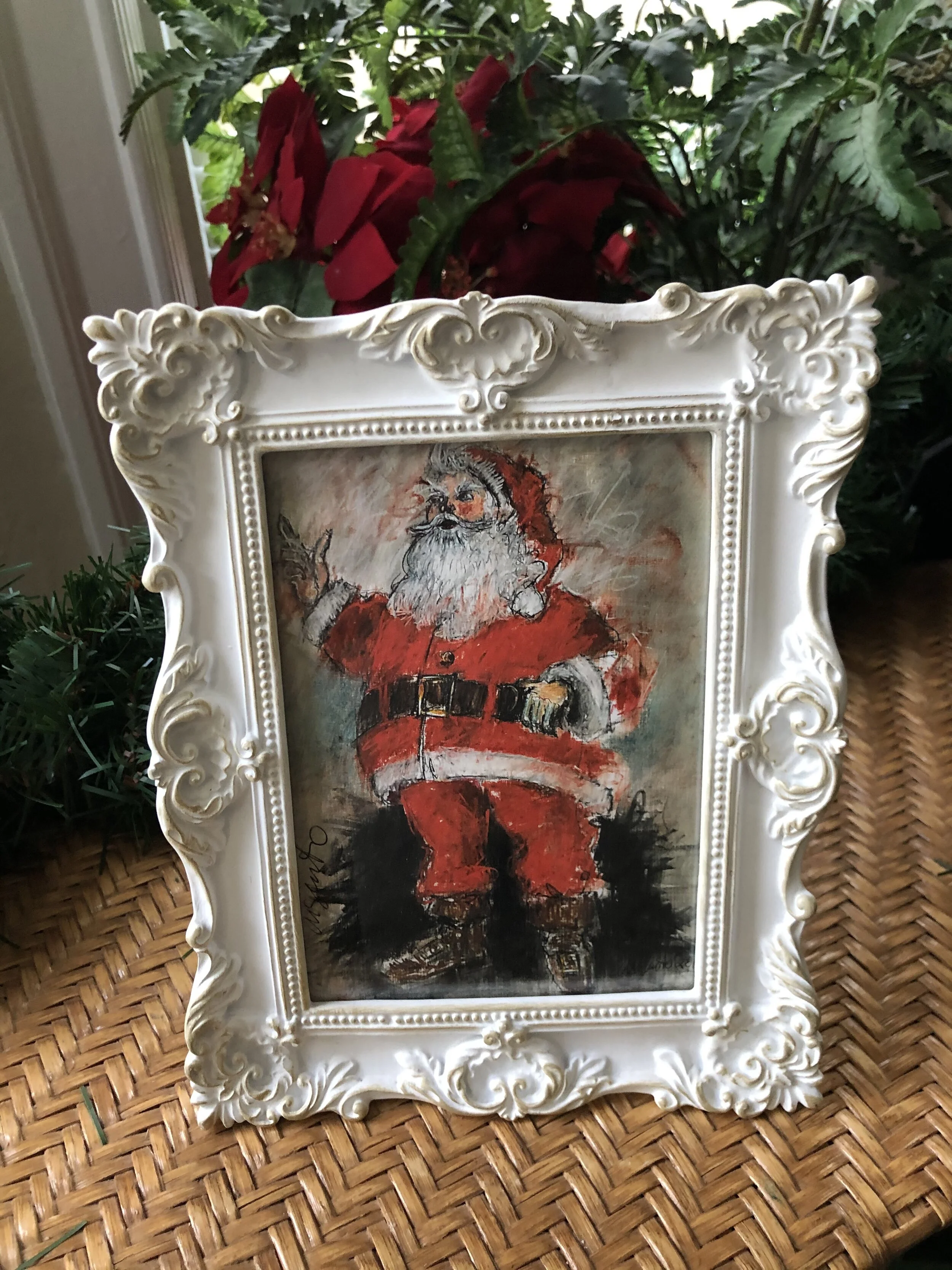 Santa Claus Framed Boutique Print