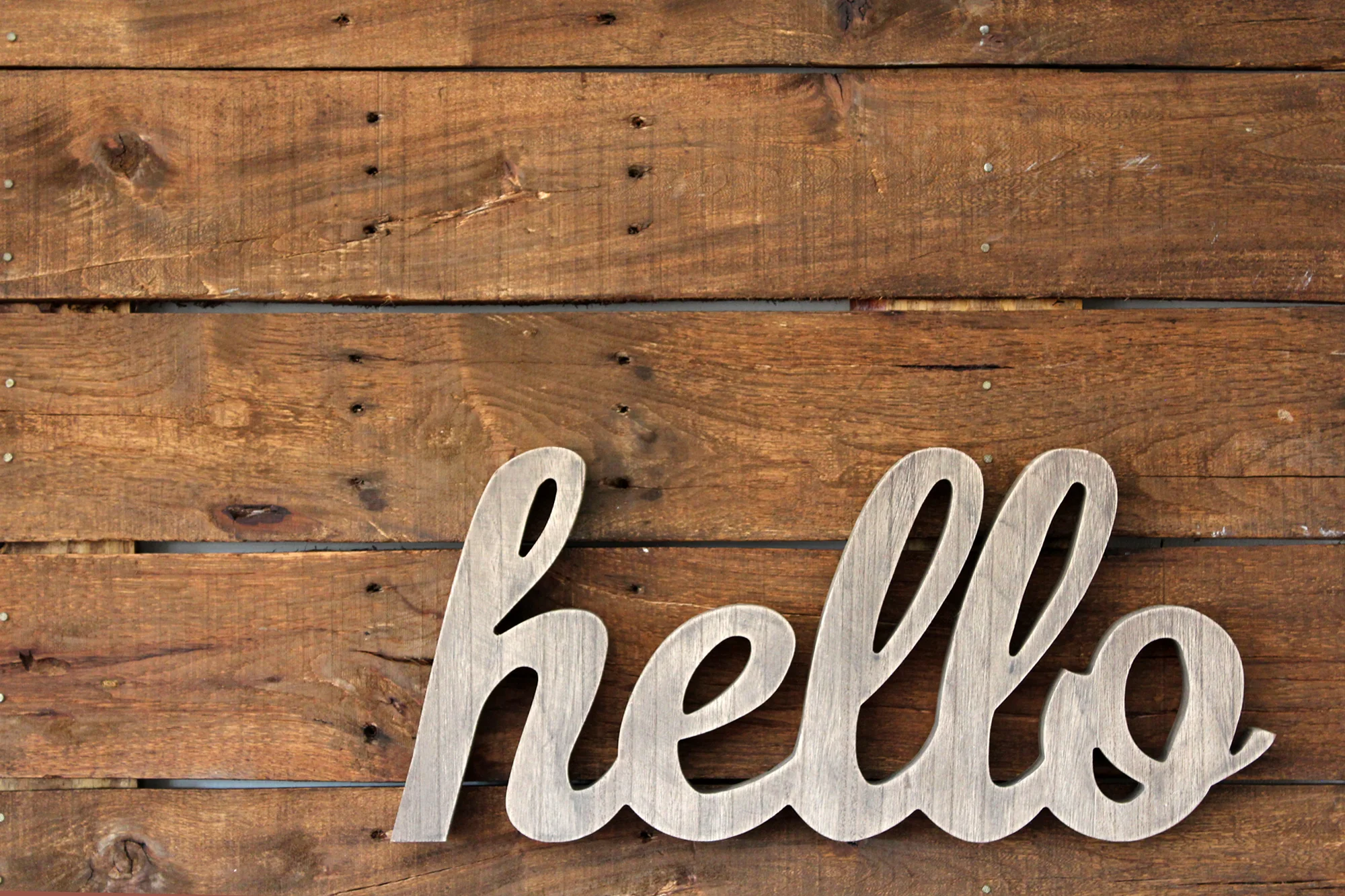It’s me. No, sorry that’s a song by Adele. But yes, hello. You’re lovely.