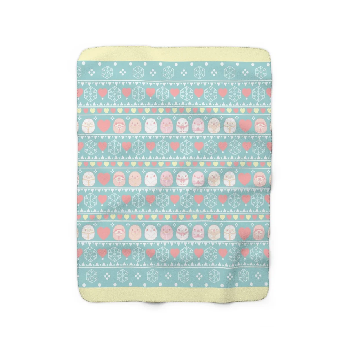 Hatoful Holiday Sherpa Blanket