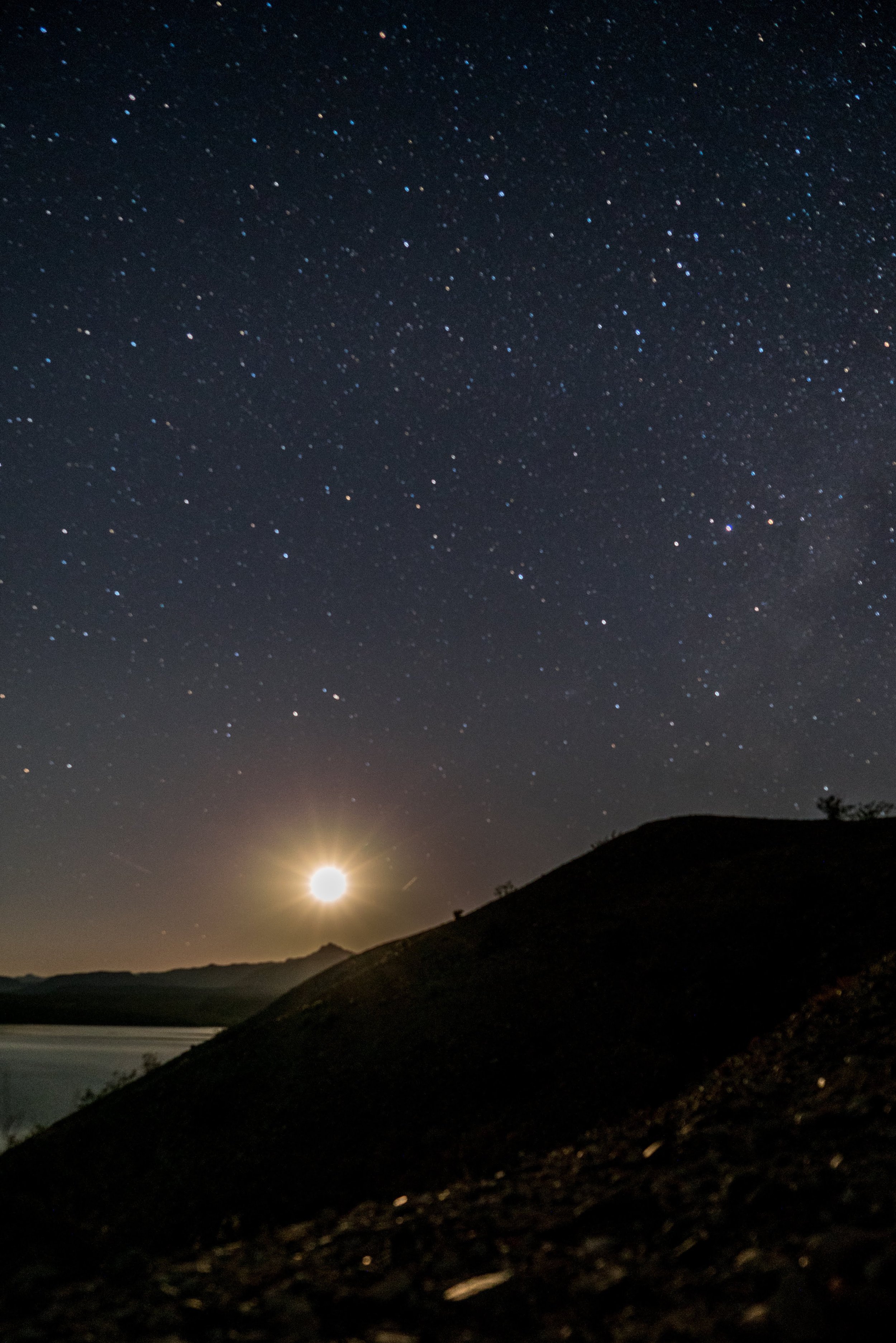 starry night black canyon