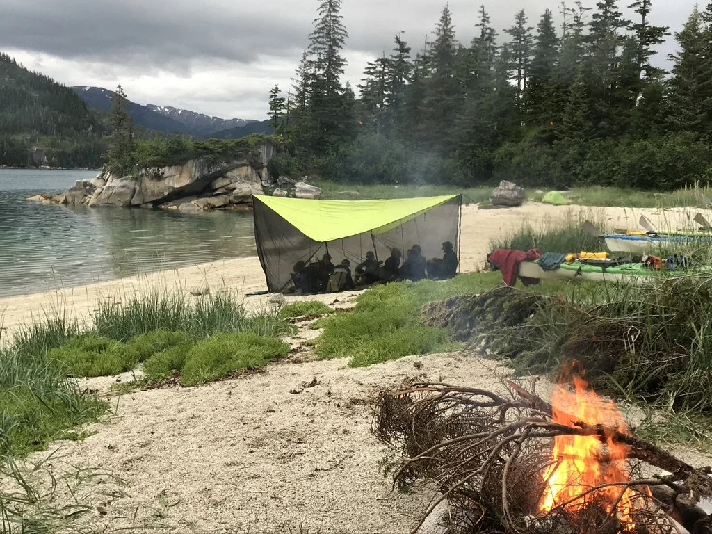 Group together in Alaska