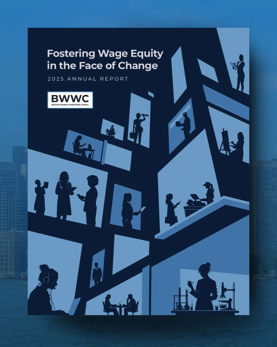 The cover of the BWWC's 2025 Annual Report