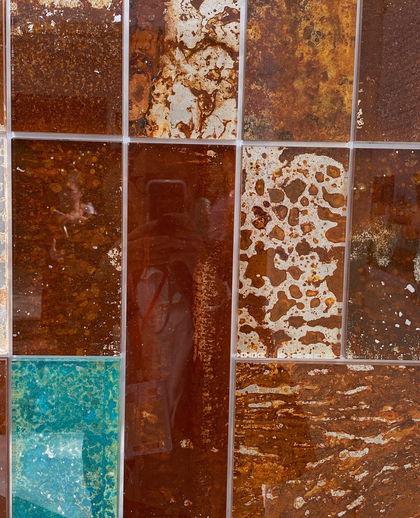 Rust as textile &quot;crop&quot;? The future of surface design is so interesting! Rust Harvest is a project by @studio_yumakano, where they have created methods to &quot;grow&quot; rust in various shades and patterns and transfer it to a substrate. ⁠