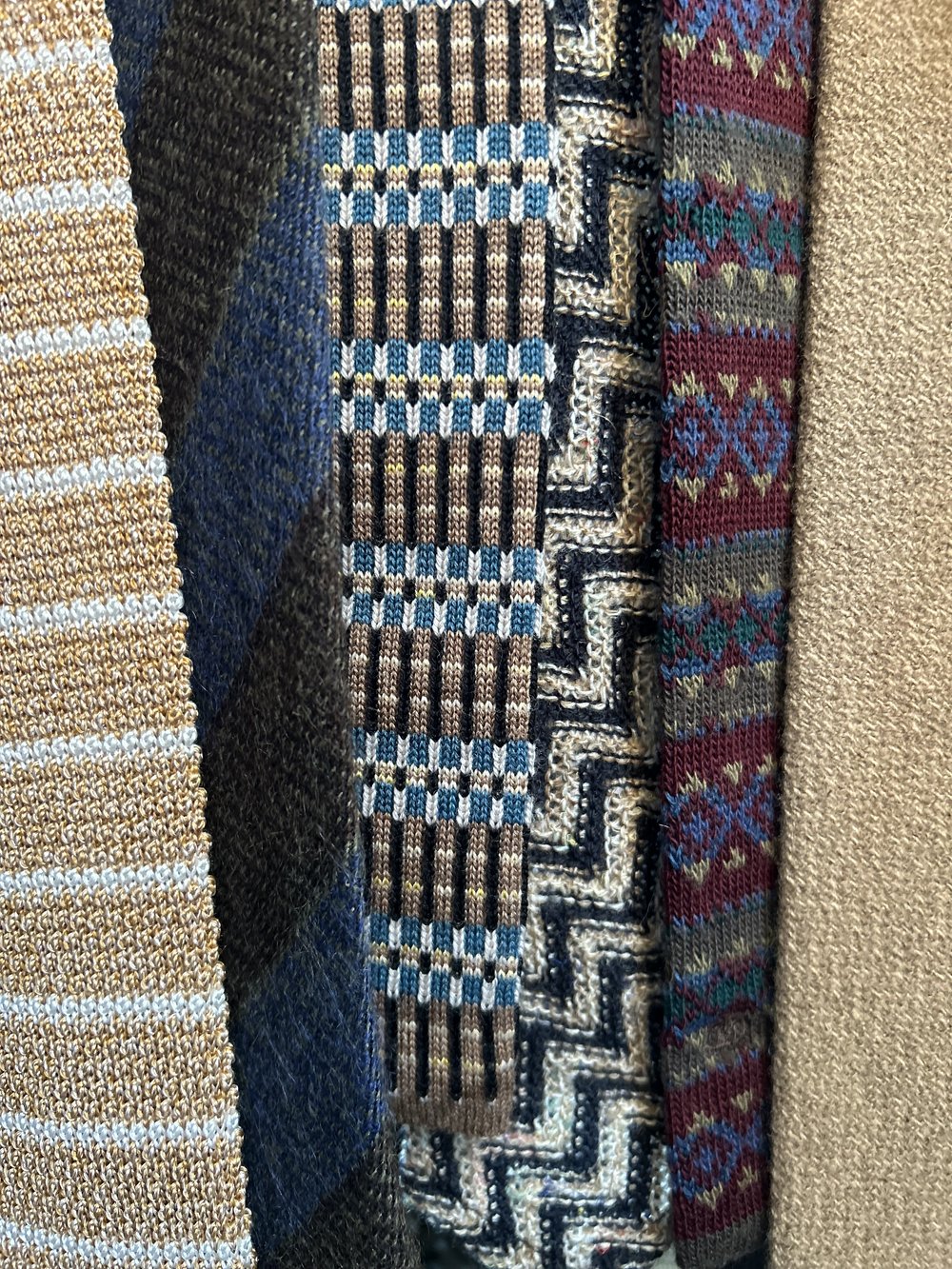 Knit Ties from Peter Kuklinski's Collection