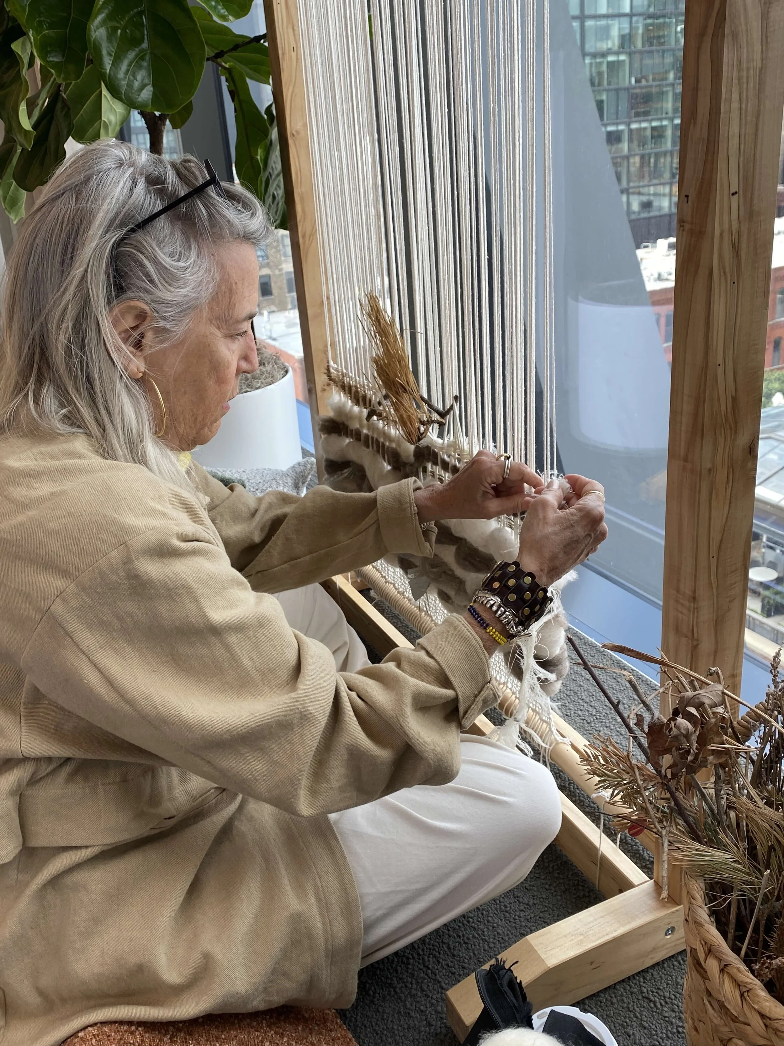 Weaving Her Own Way - Suzanne Tick