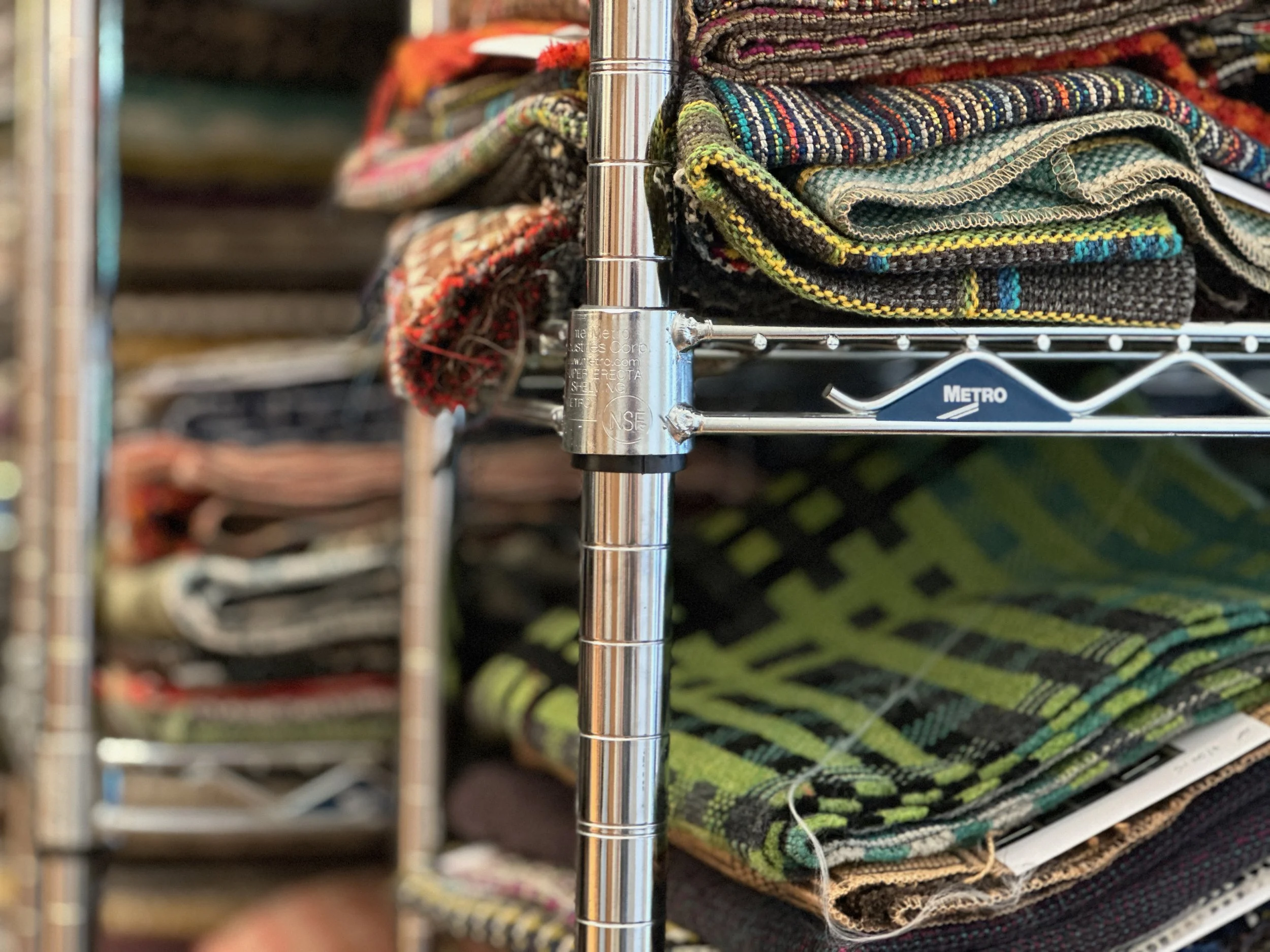 The back room at the MTL showroom