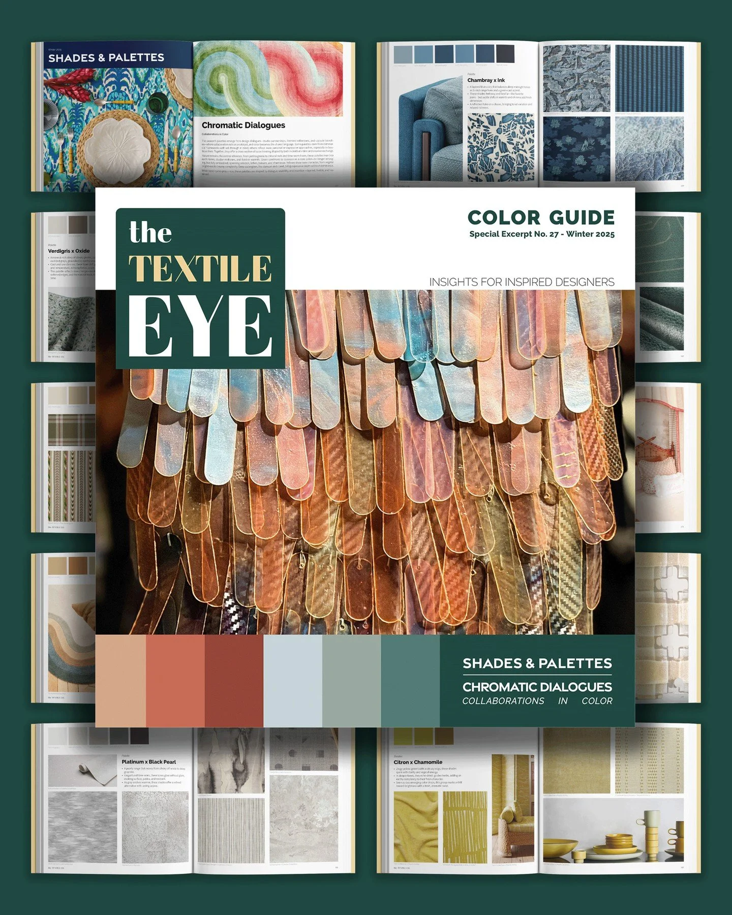 New: Collaborations in Color⁠
Our Winter 2025 color guide&mdash;drawn from the Chromatic Dialogues: Collaborations in Color section of our &ldquo;In Collaboration&rdquo; report&mdash;maps out palettes shaped by studio partnerships, licensed collectio
