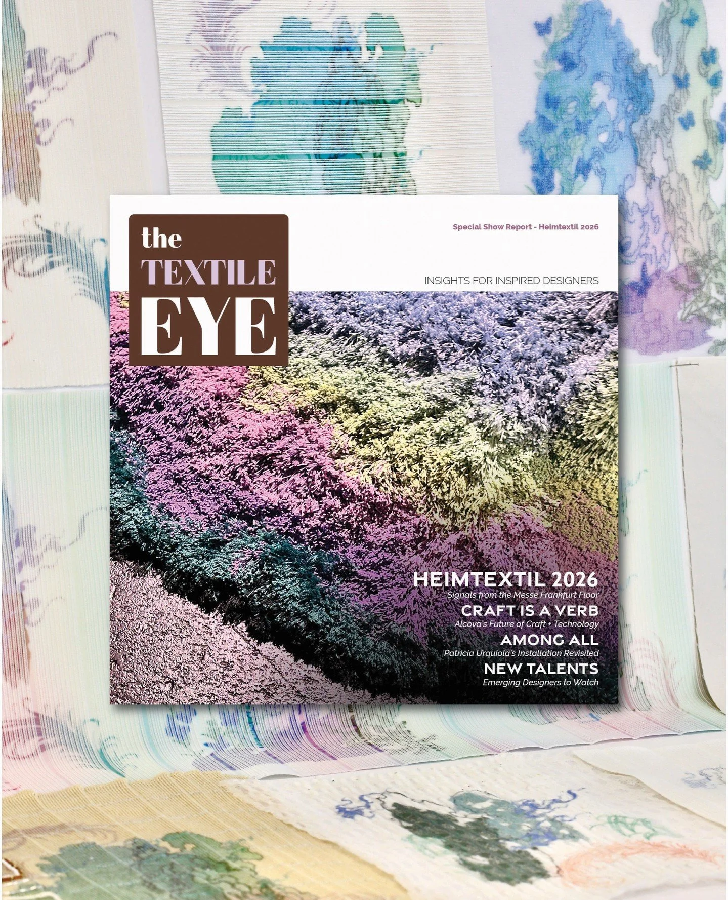 Did you miss Heimtextil this year?⁠
⁠
Our latest bonus report offers a clear overview of the show across 70+ pages&mdash;from show highlights and exhibitions such as Craft is a Verb with Alcova, Patricia Uquiola&rsquo;s new among-all installation, an