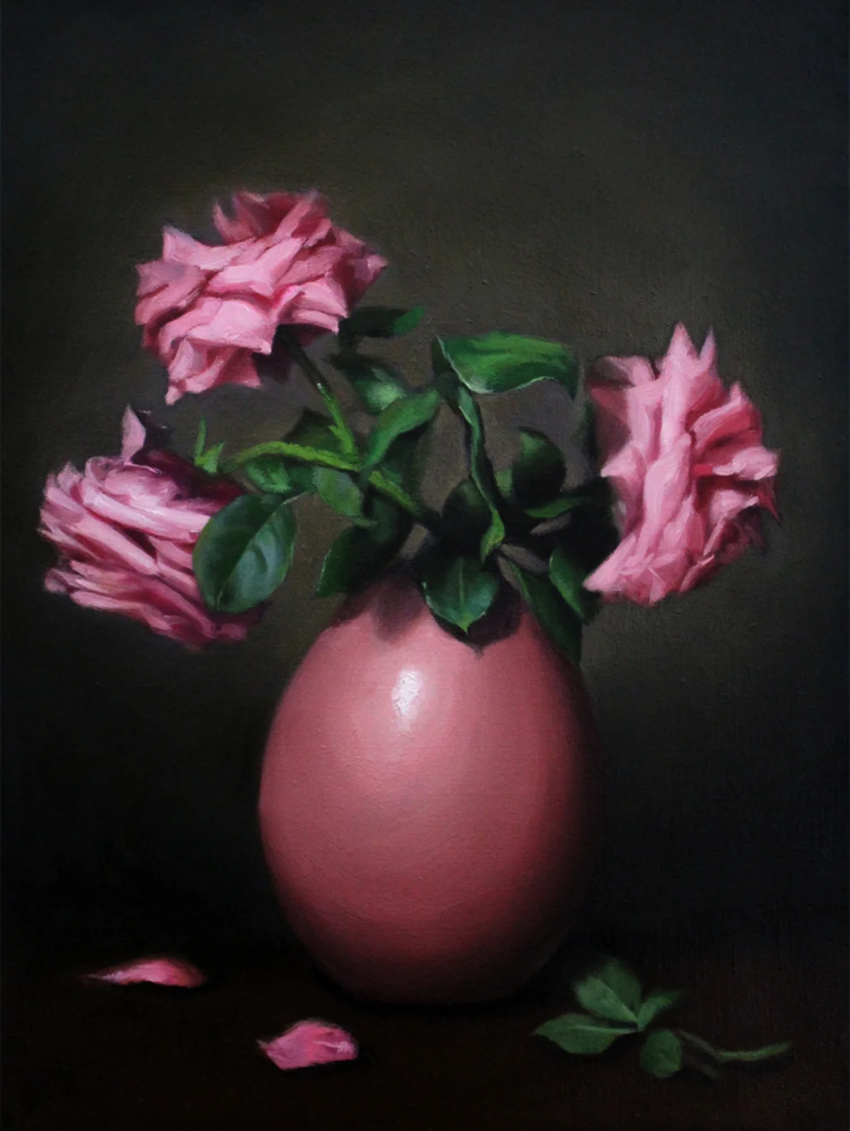 Triplets 12 x 16 Oil on Canvas