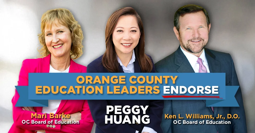 Peggy Huang Receives Education Endorsements