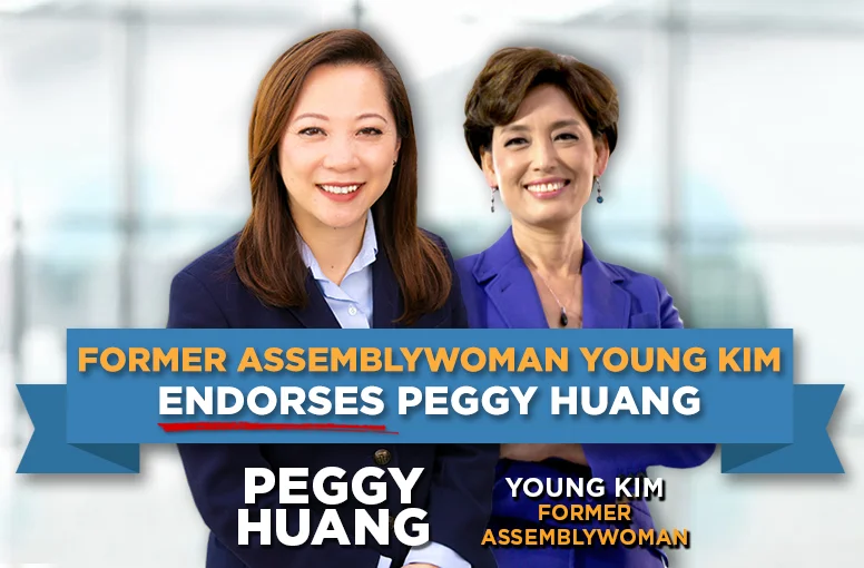 Former Assemblywoman Young Kim Endorses Peggy Huang