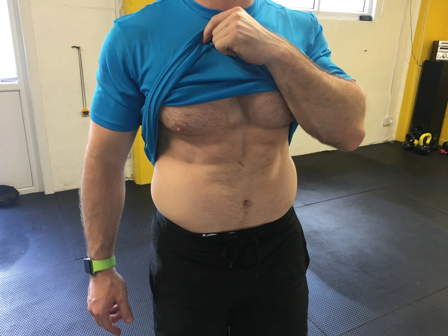 I don't have a six-pack anymore and I'm ok with it.
