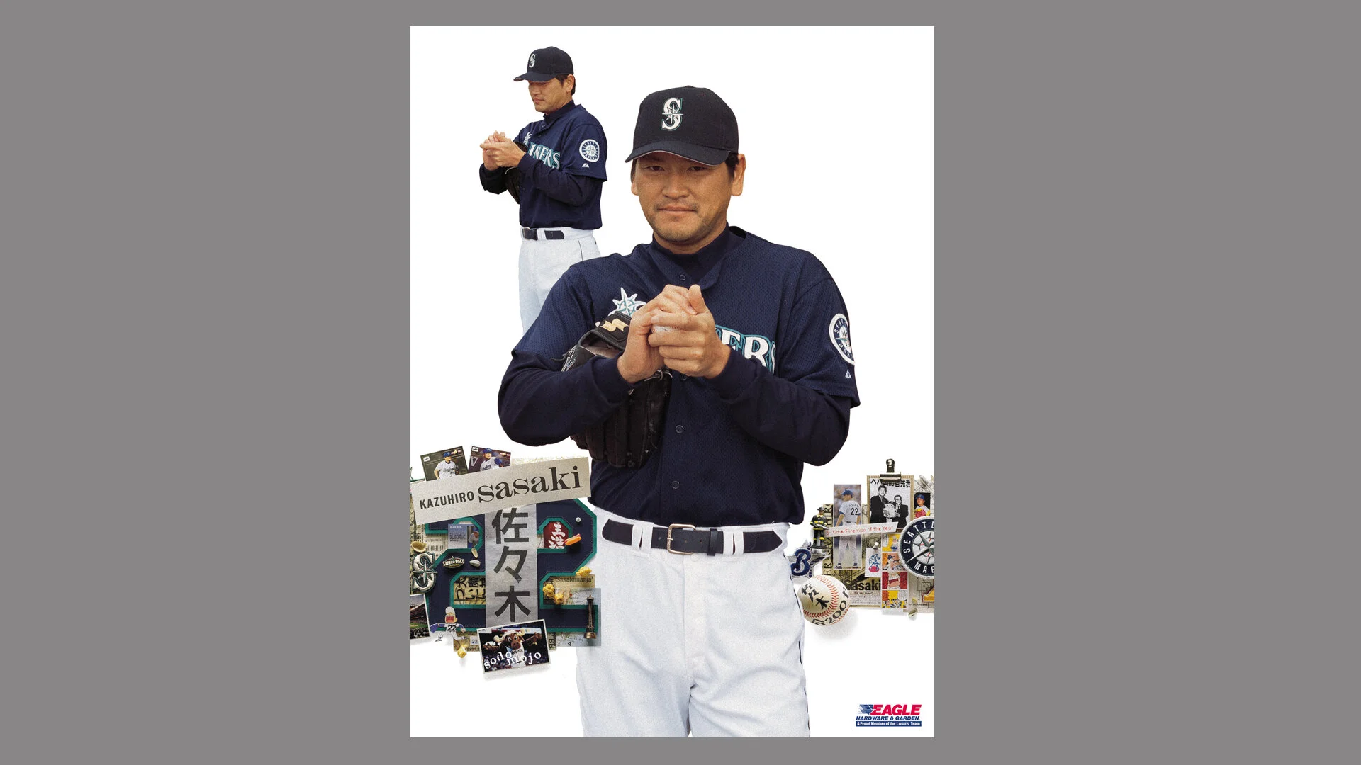 Seattle Mariners concept development and art direction by Lonnie Weis.