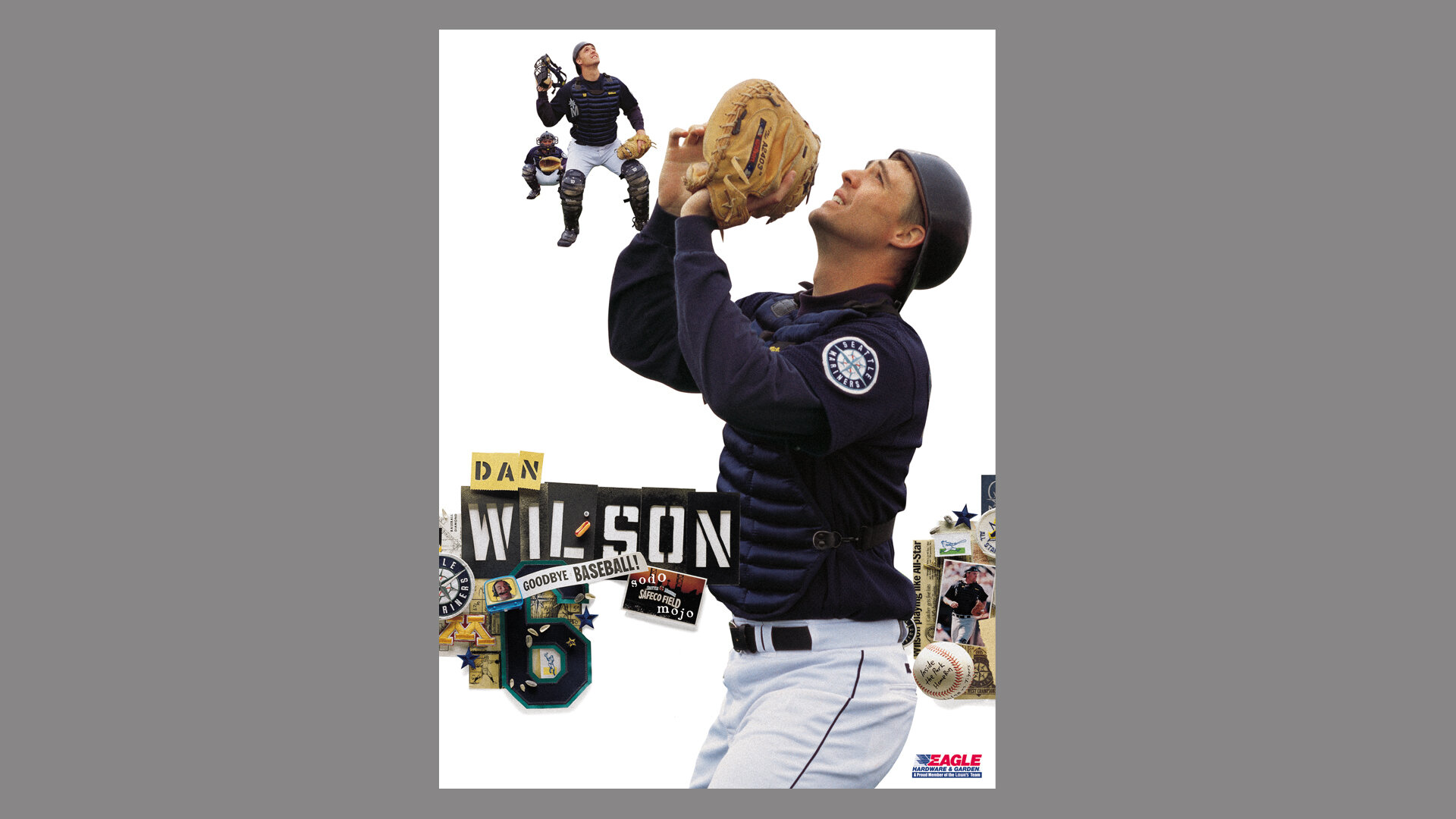 Seattle Mariners concept development and art direction by Lonnie Weis.