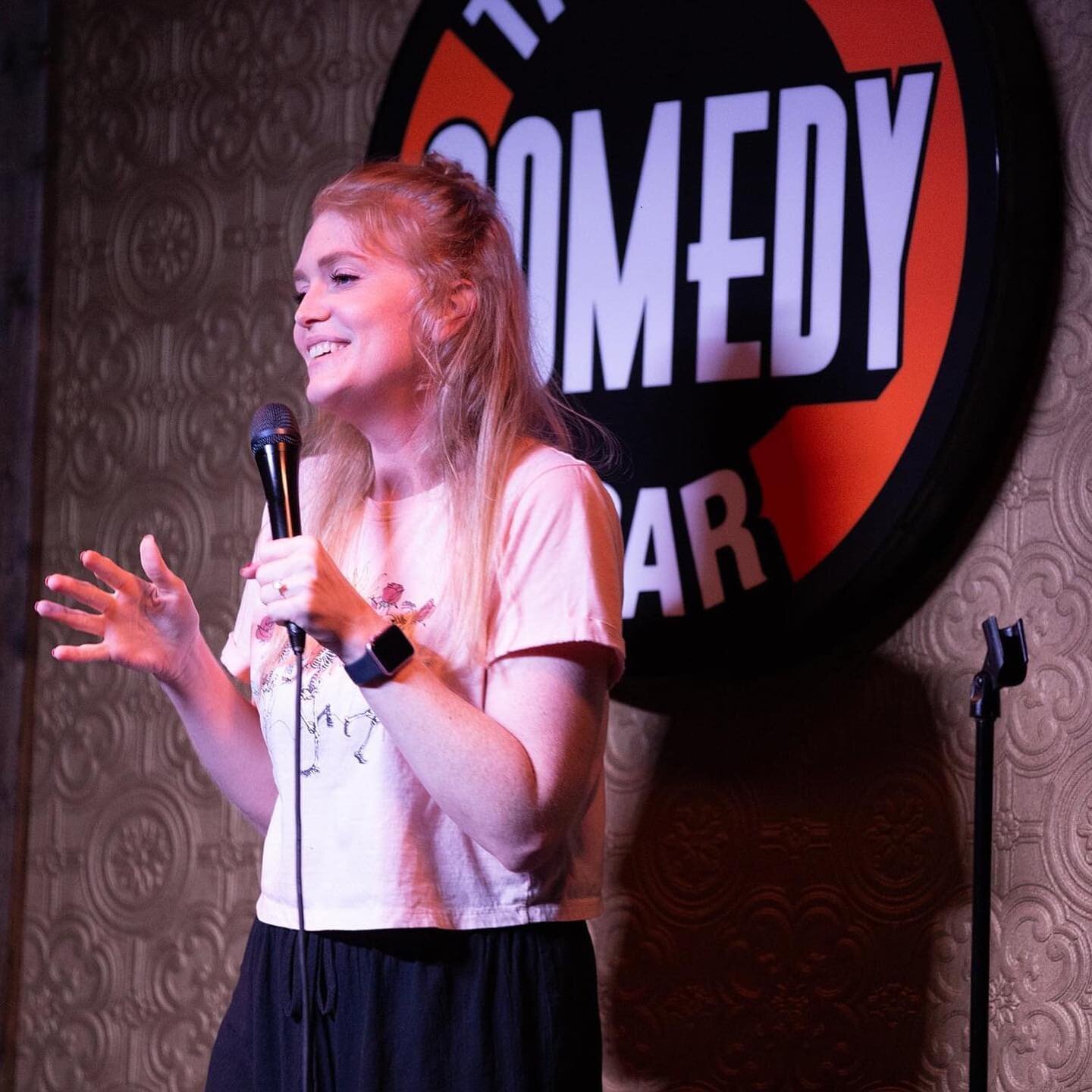 Hot crowds. Hot outside. Hot everything. Thank you so much @thecomedybar for having me over the weekend. And for the photos! 

Louisville: I&rsquo;ll be at @planetofthet tonight at 9pm with my friend @alicercutler !