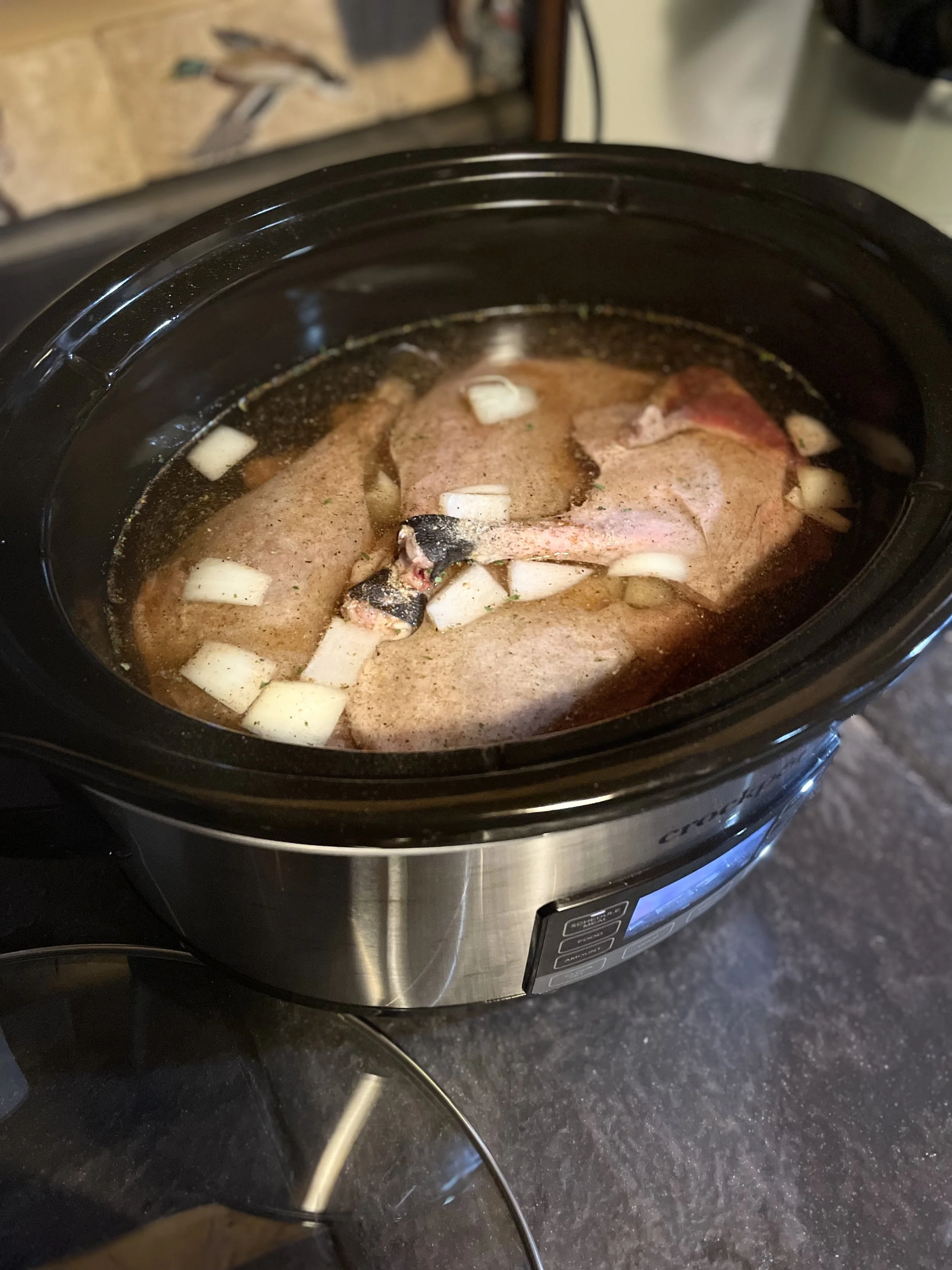 Split Reed Goose Wild Goose Leg Tortilla Soup - Split Reed
