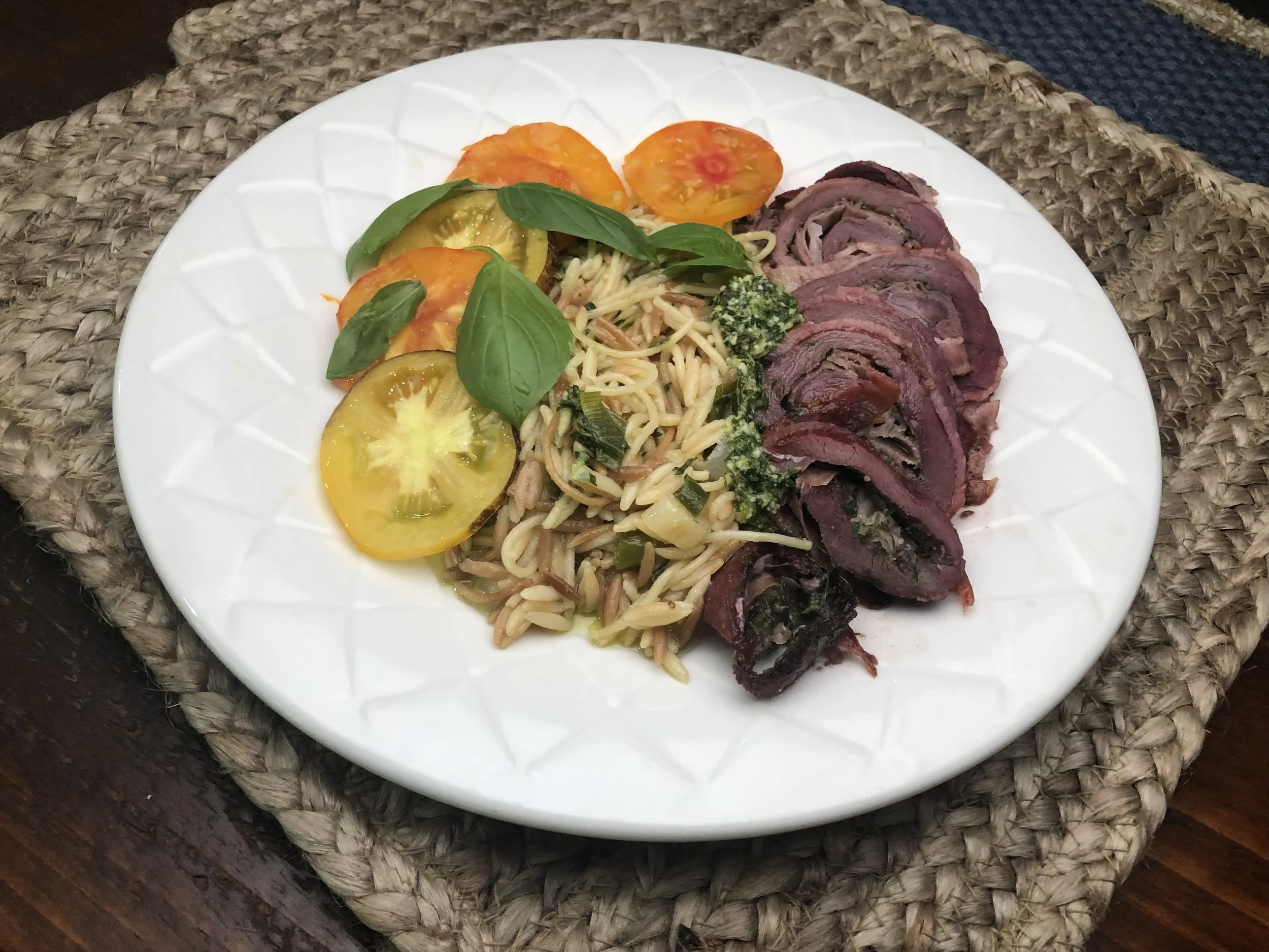 Goose Braciole - Split Reed