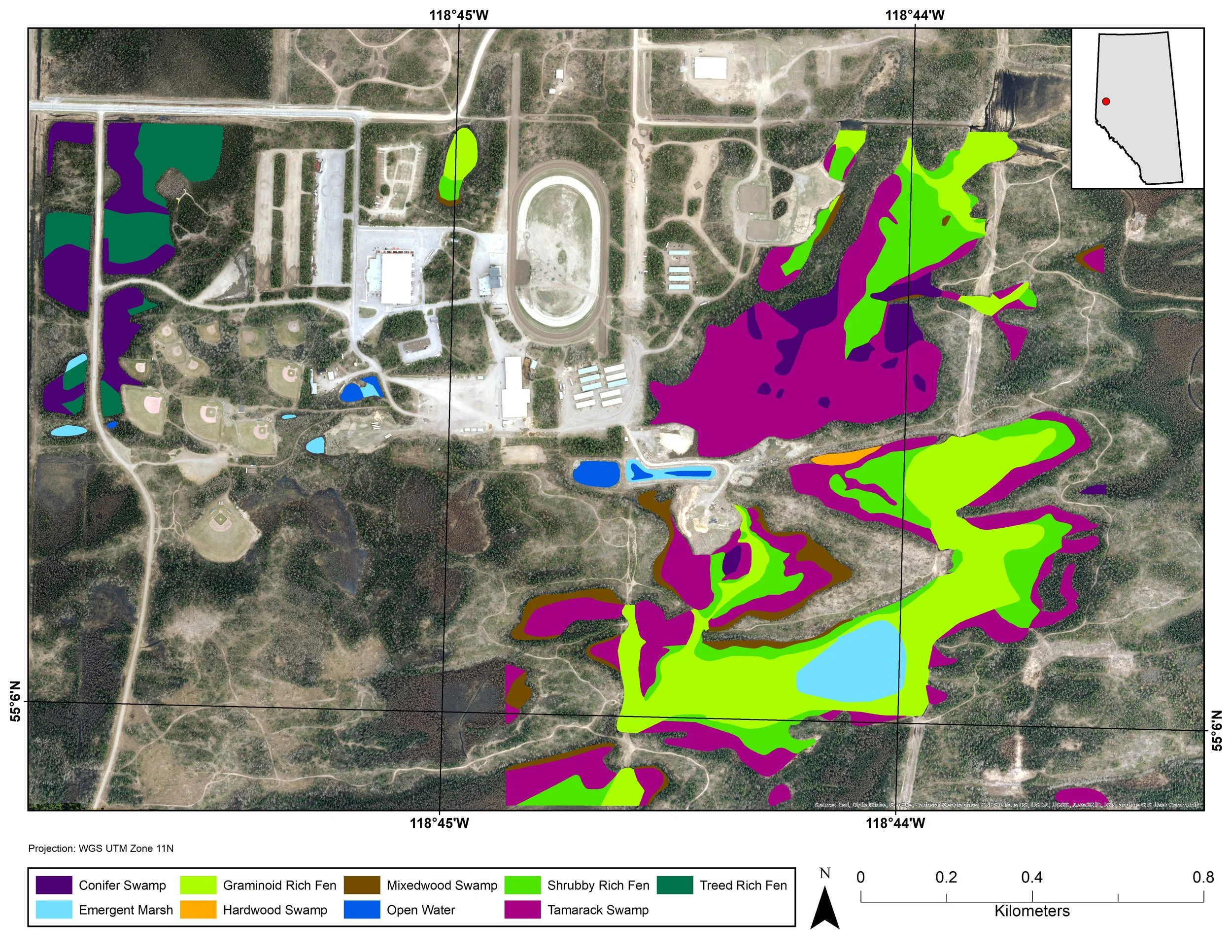 Wfc Map Wetland Mapping — Boreal Wetland Centre