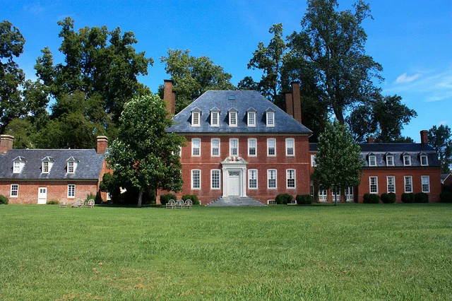 Westover, South Entrance. Looking up from the James River. Photo: Tess Dixon