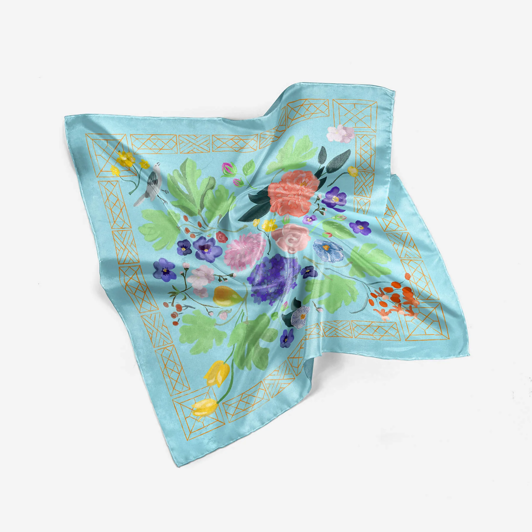 Besty Gibson Design ScarfMockup1Blue and Orange - Scrunched.jpg
