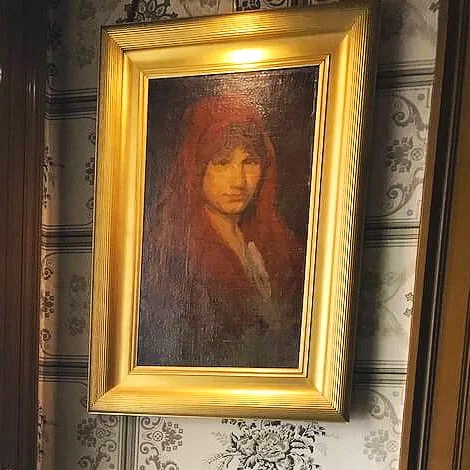 The subject of the above floral interpretation. J. M. Whistler’s Carmen Rossi, c.1895.