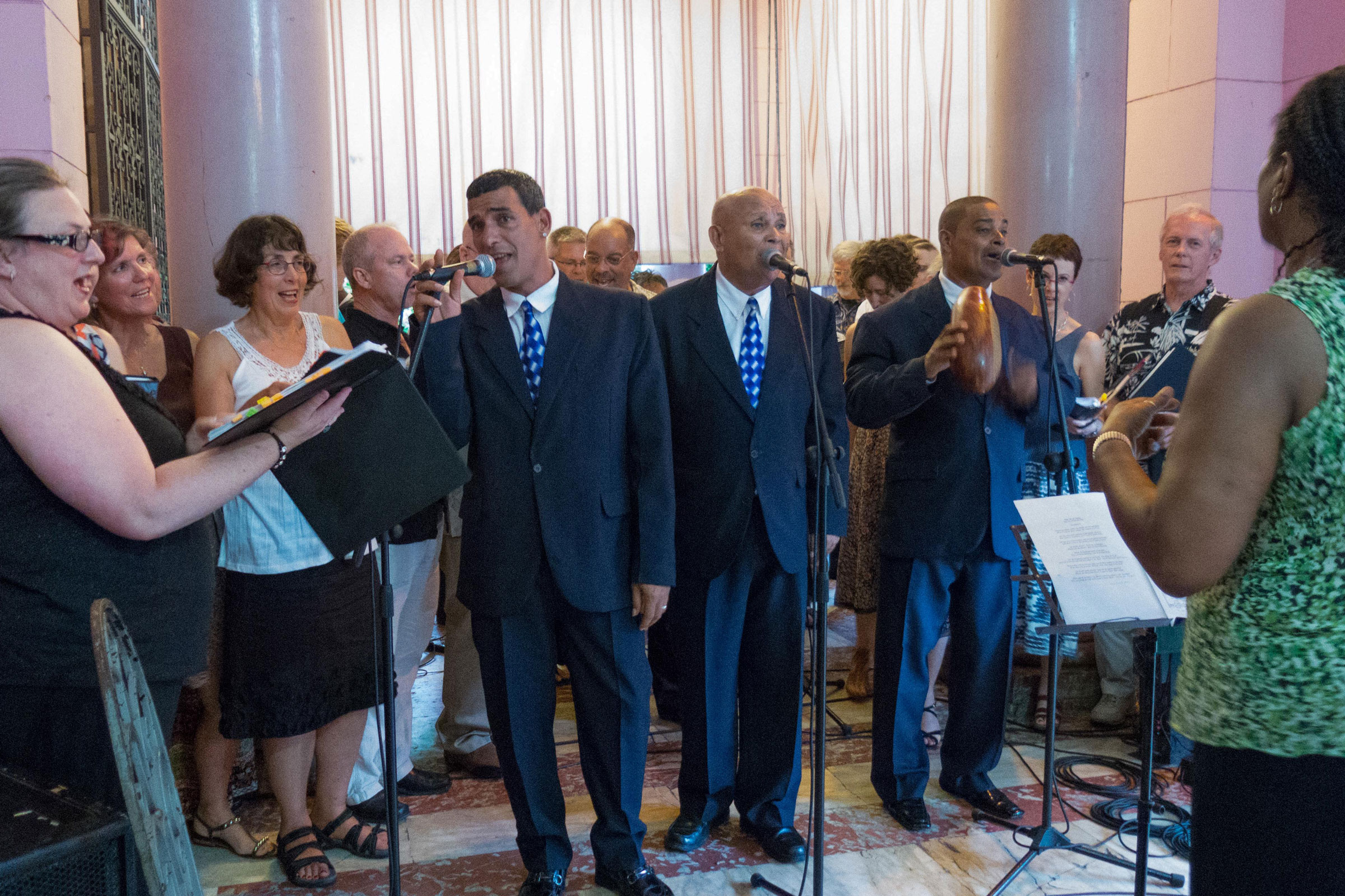 Singing with the Jorrin Orquestra, Cuba Tour (June 2013)