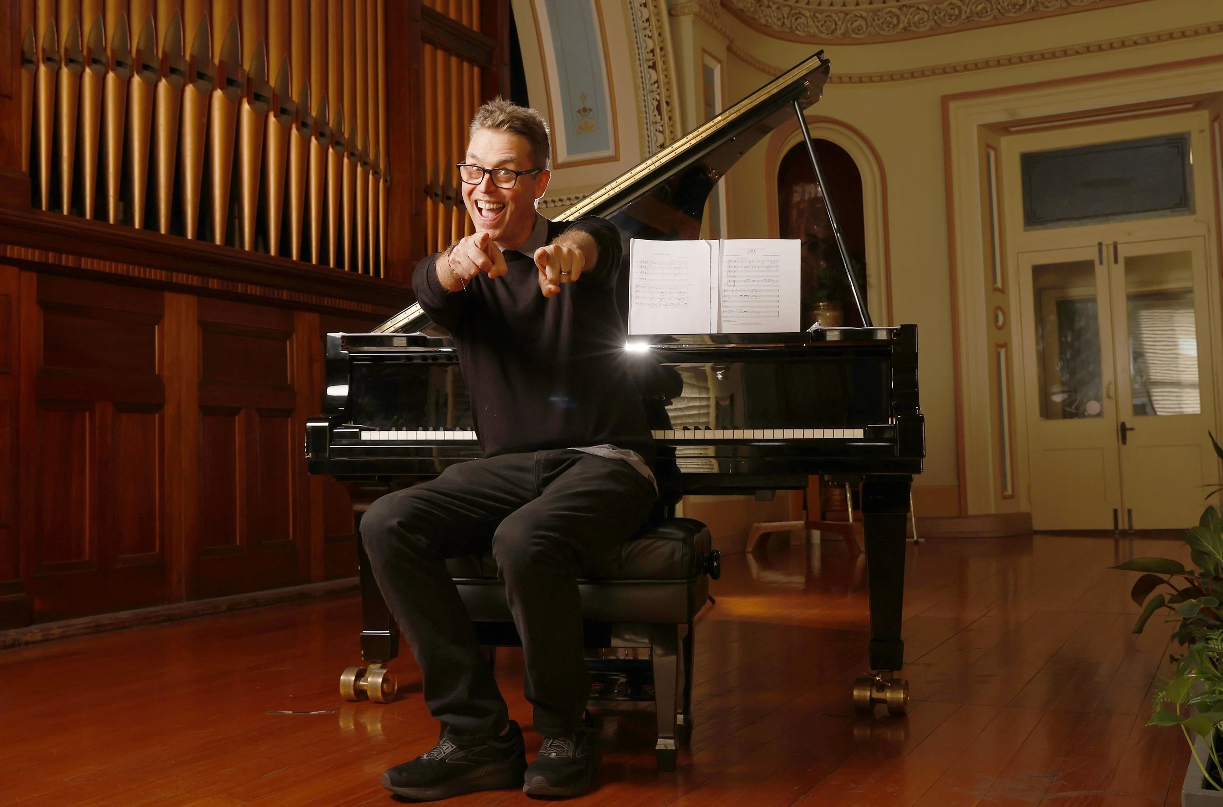 News Release: TWO BAY AREA INNOVATORS IN CONTEMPORARY  A CAPPELLA SINGING JOIN FORCES TO PRESENT  SUPER GROUPS A CAPPELLA!