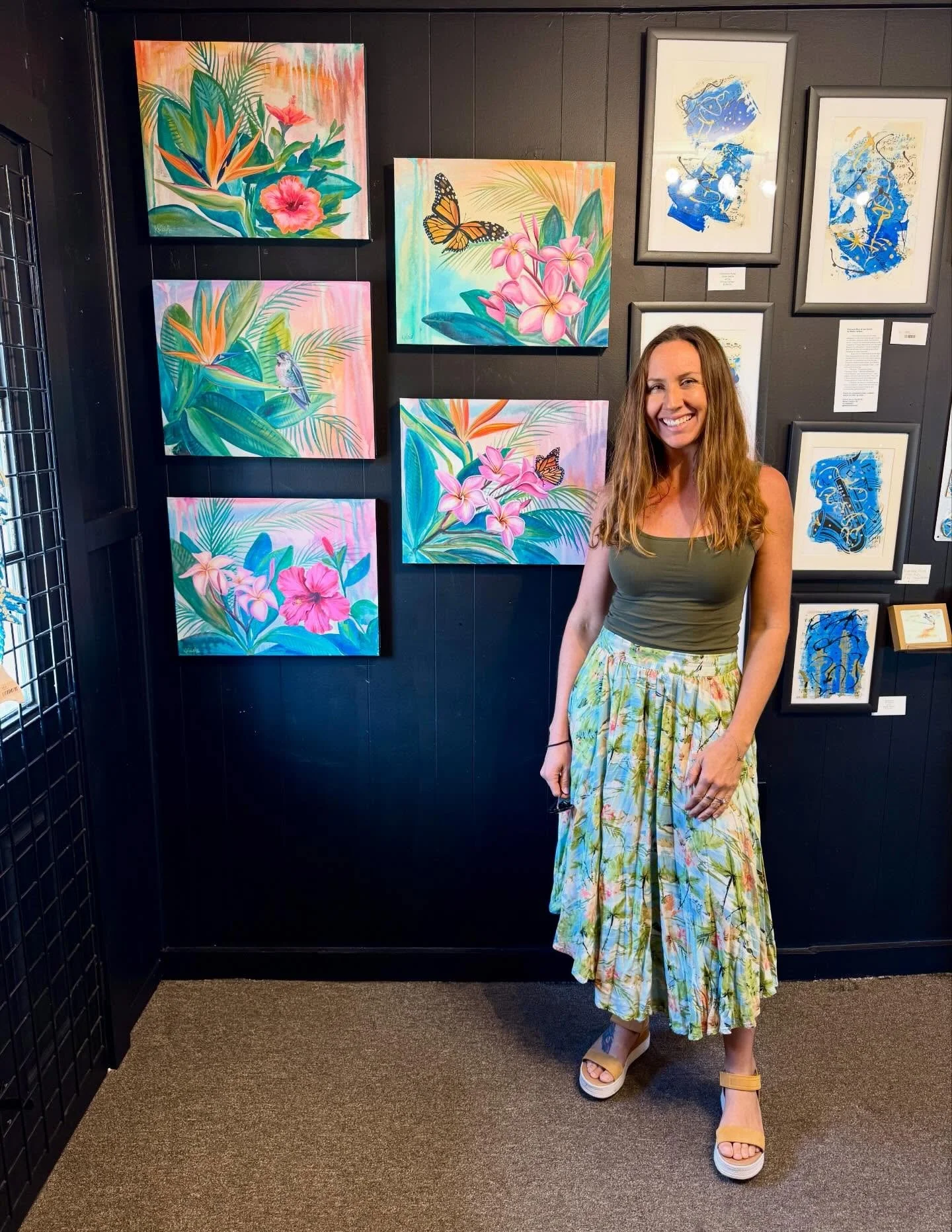 ⚠️ Flower Delivery! 🌸 

Looks like the April showers brought the May flowers a little early to #pensacola! Cruised around half of the #gulfofamerica this weekend from Corpus Christi, Texas to install my latest paintings at @artworkspensacola in hist