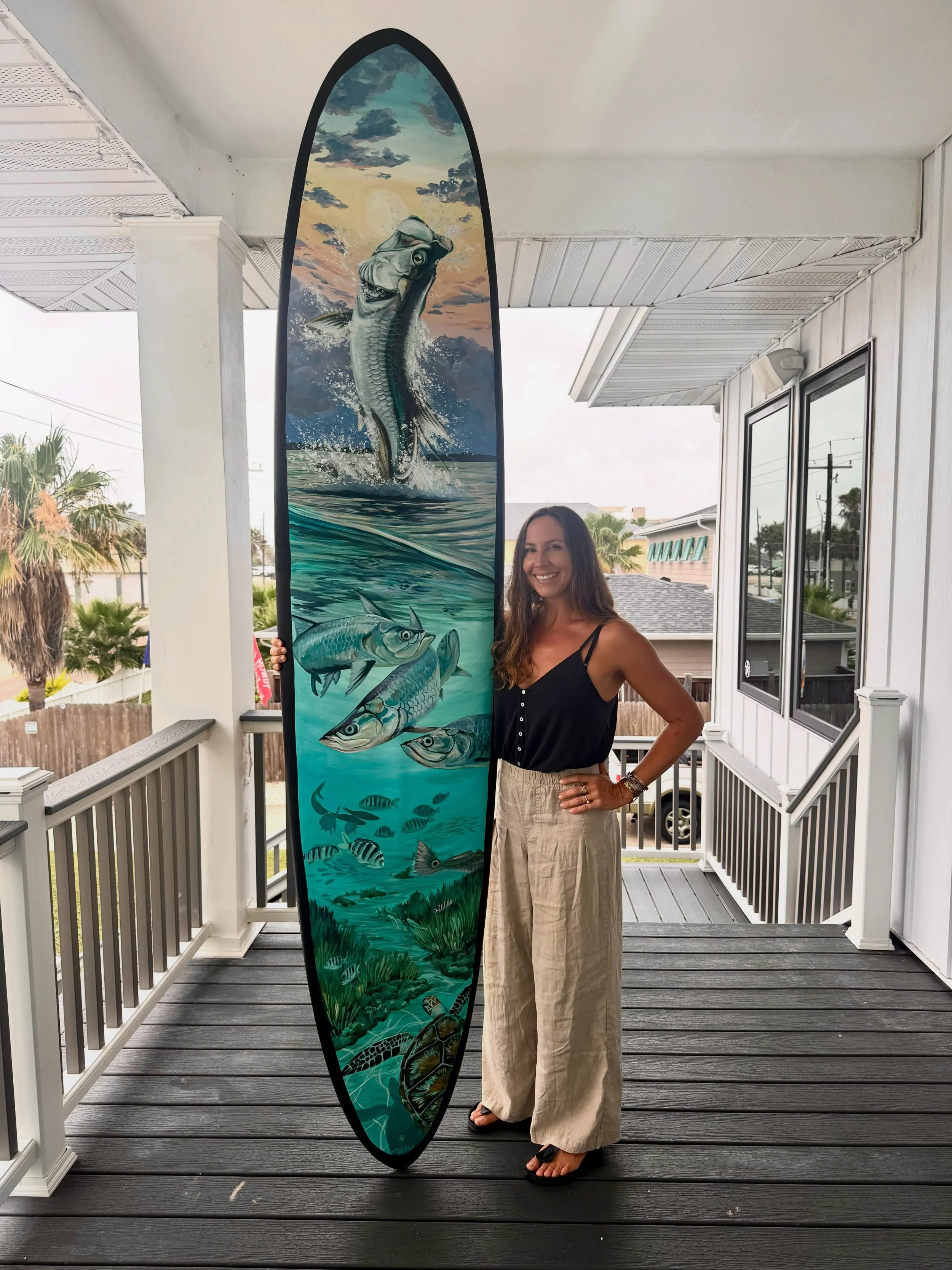 Stayed up way past my bedtime putting finishing touches on this babe! Obsessed 🤩 even told my Archer boy that it&rsquo;s not done until the artist loves it, and I do! Photos will never do jt justice, but I&rsquo;ll get some better shots once it&rsqu