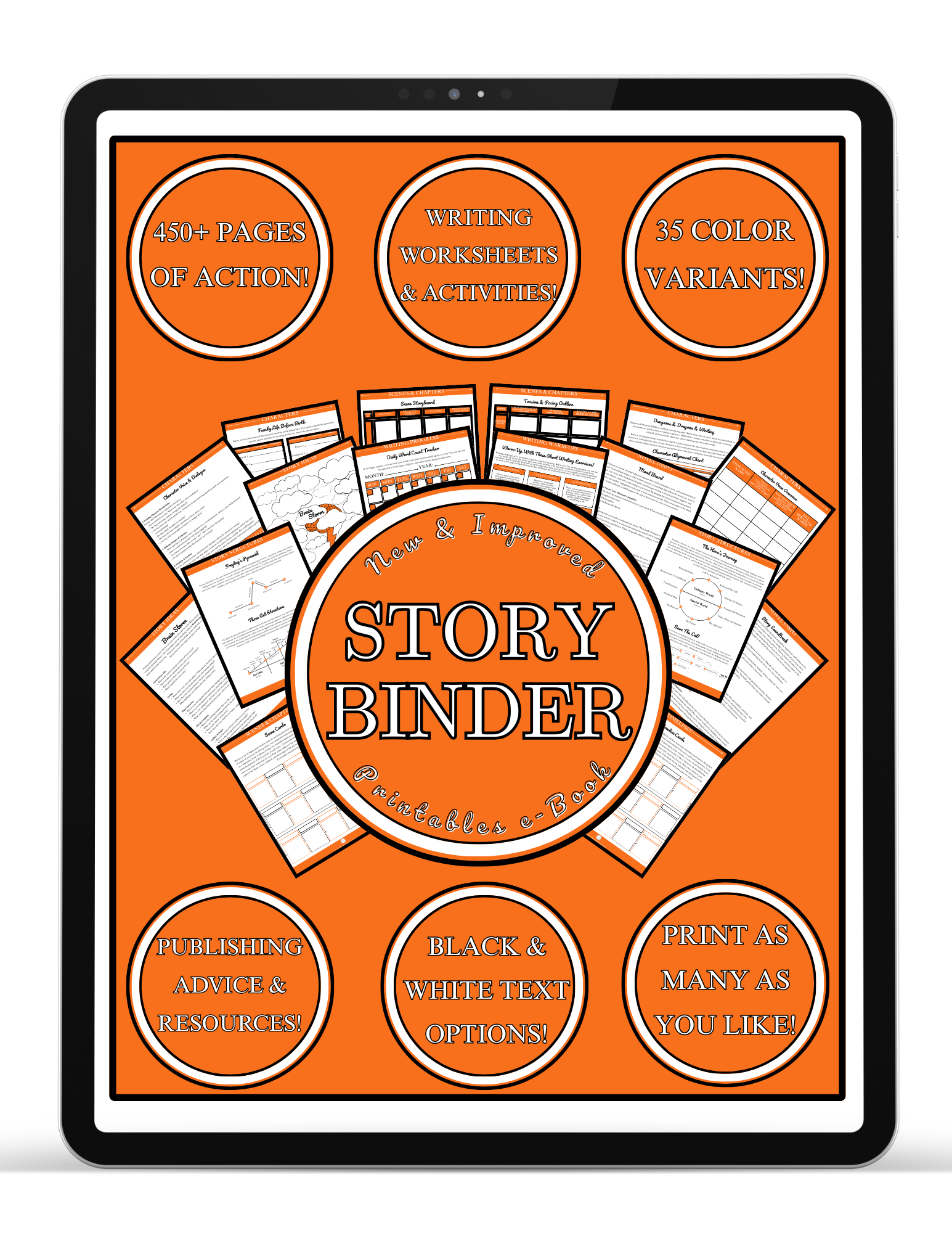 Marigold Story Binder Printables e-Book (FREE Download)