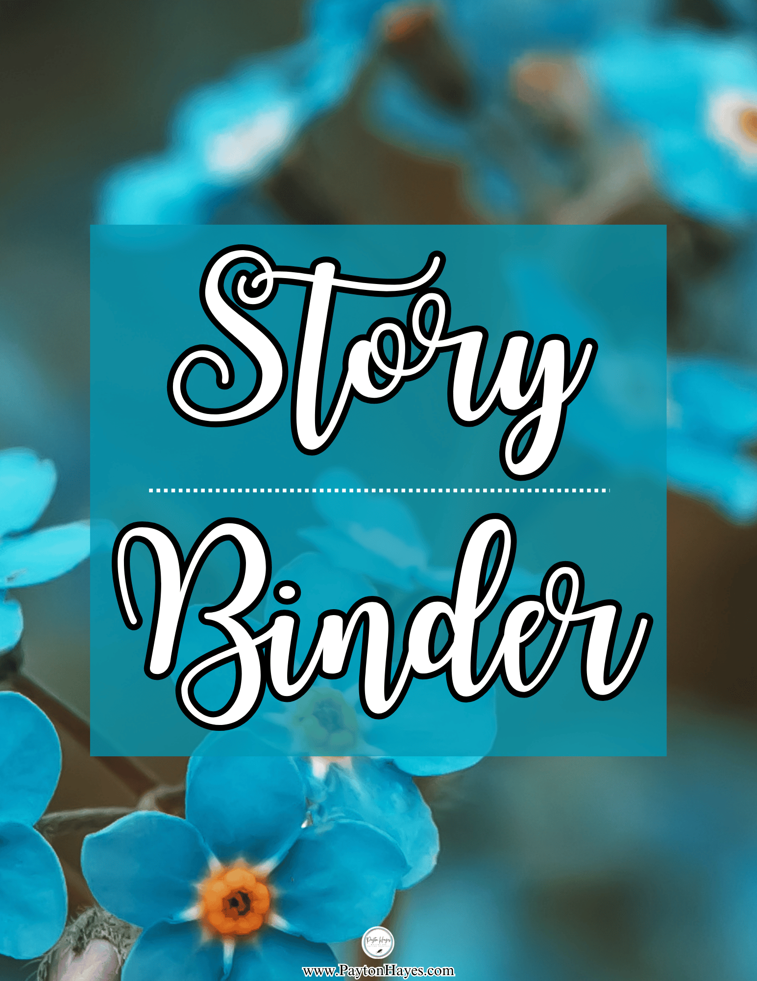 Turquoise Story Binder Printables e-Book (16).png