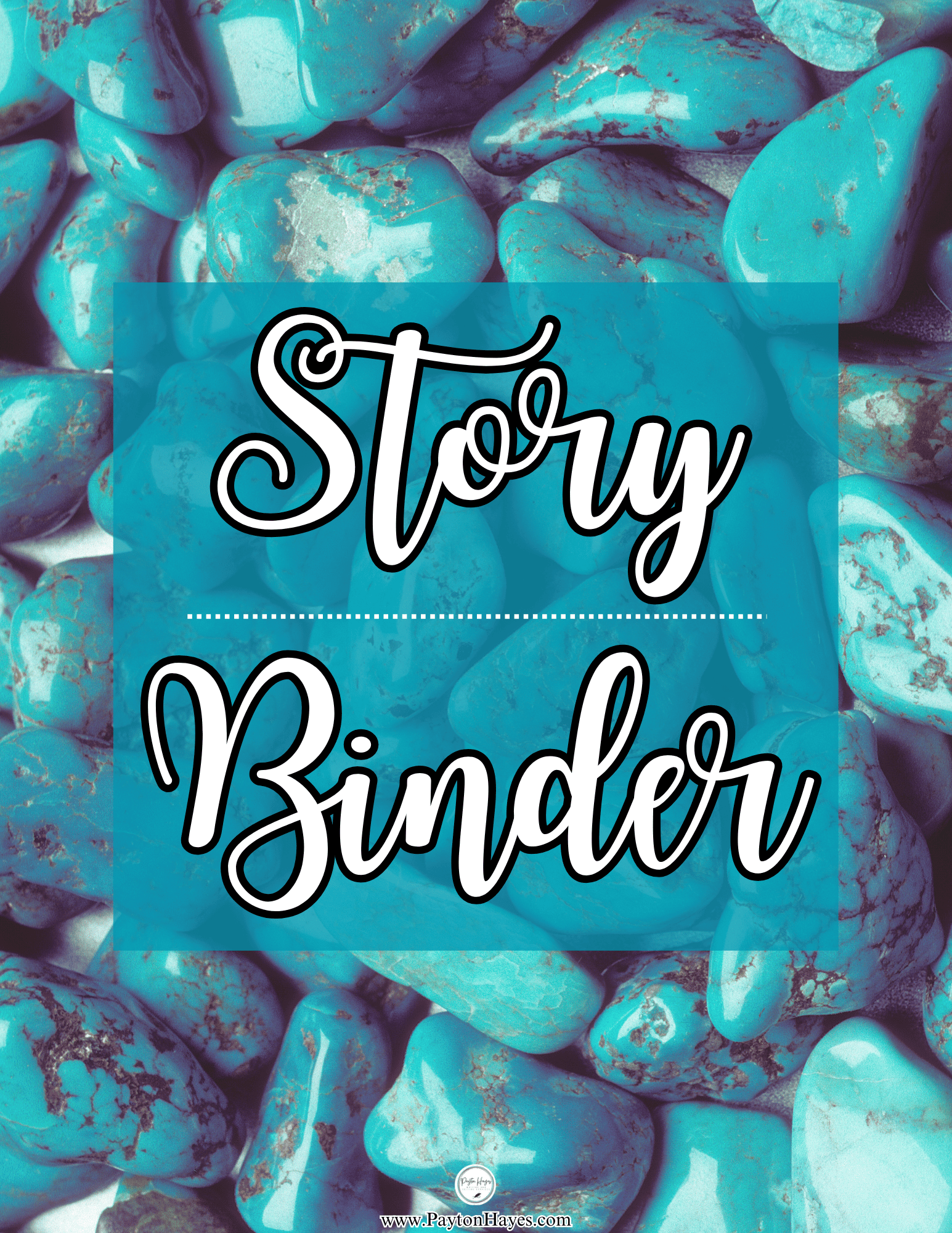Turquoise Story Binder Printables e-Book (15).png