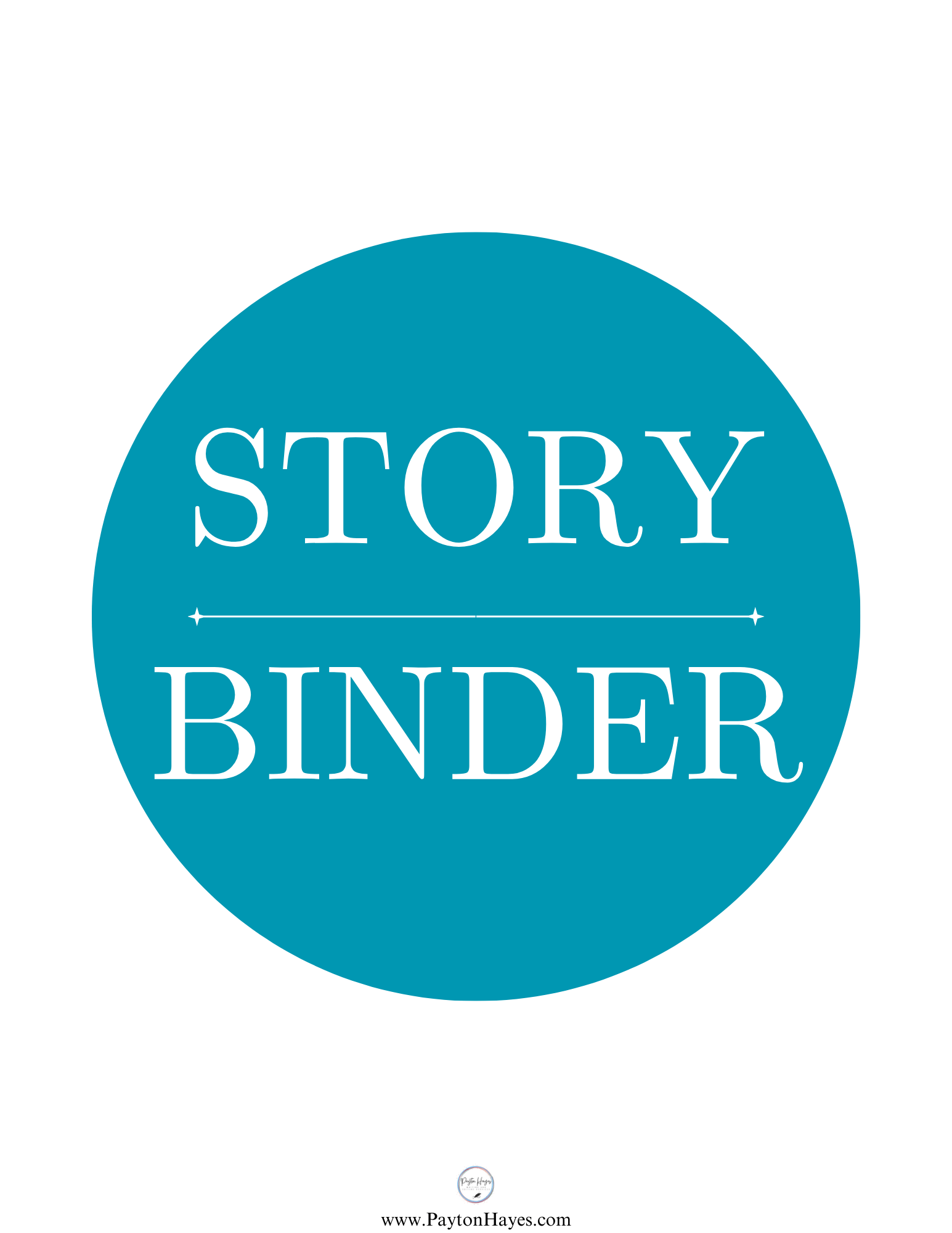 Turquoise Story Binder Printables e-Book (19).png