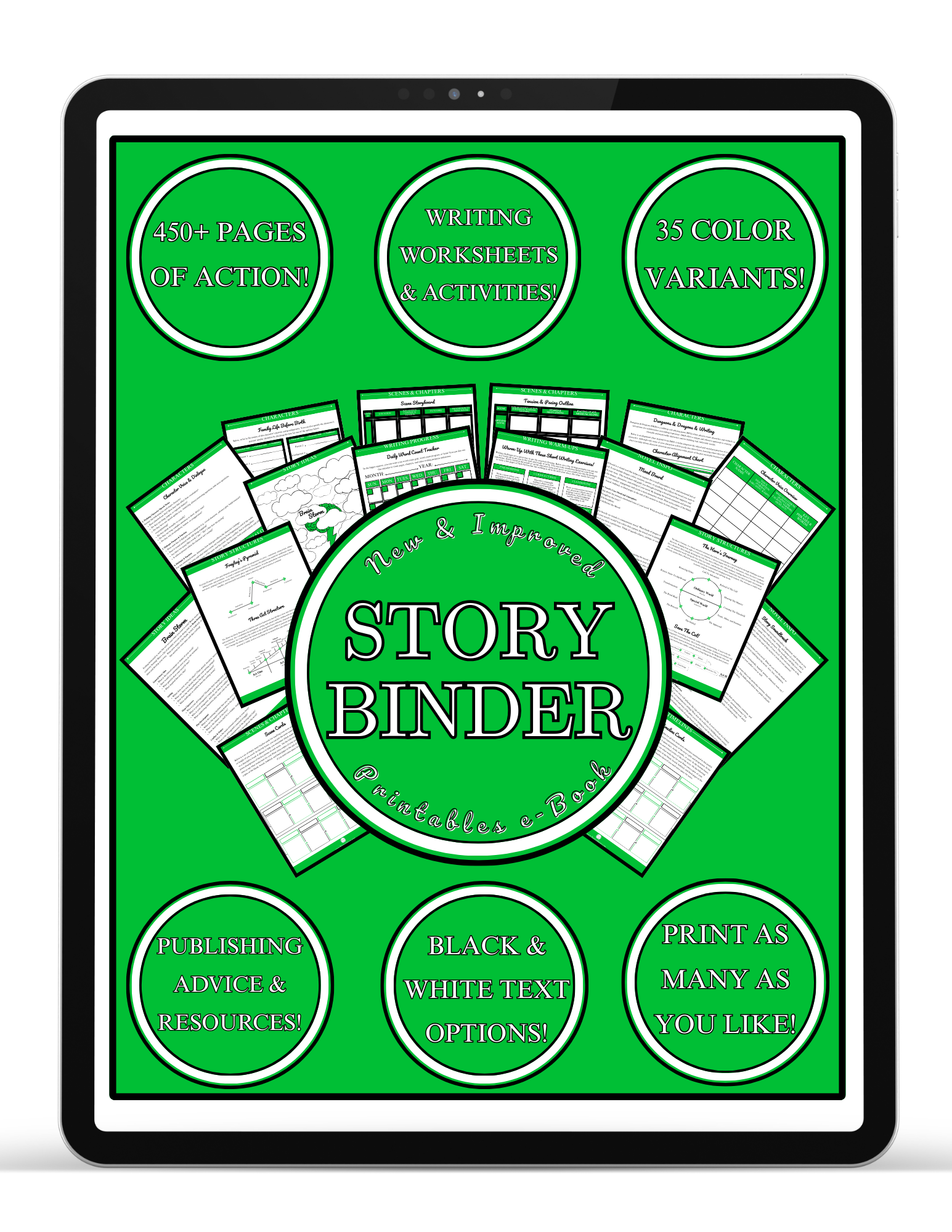 Meadow Story Binder Printables e-Book (FREE Download)
