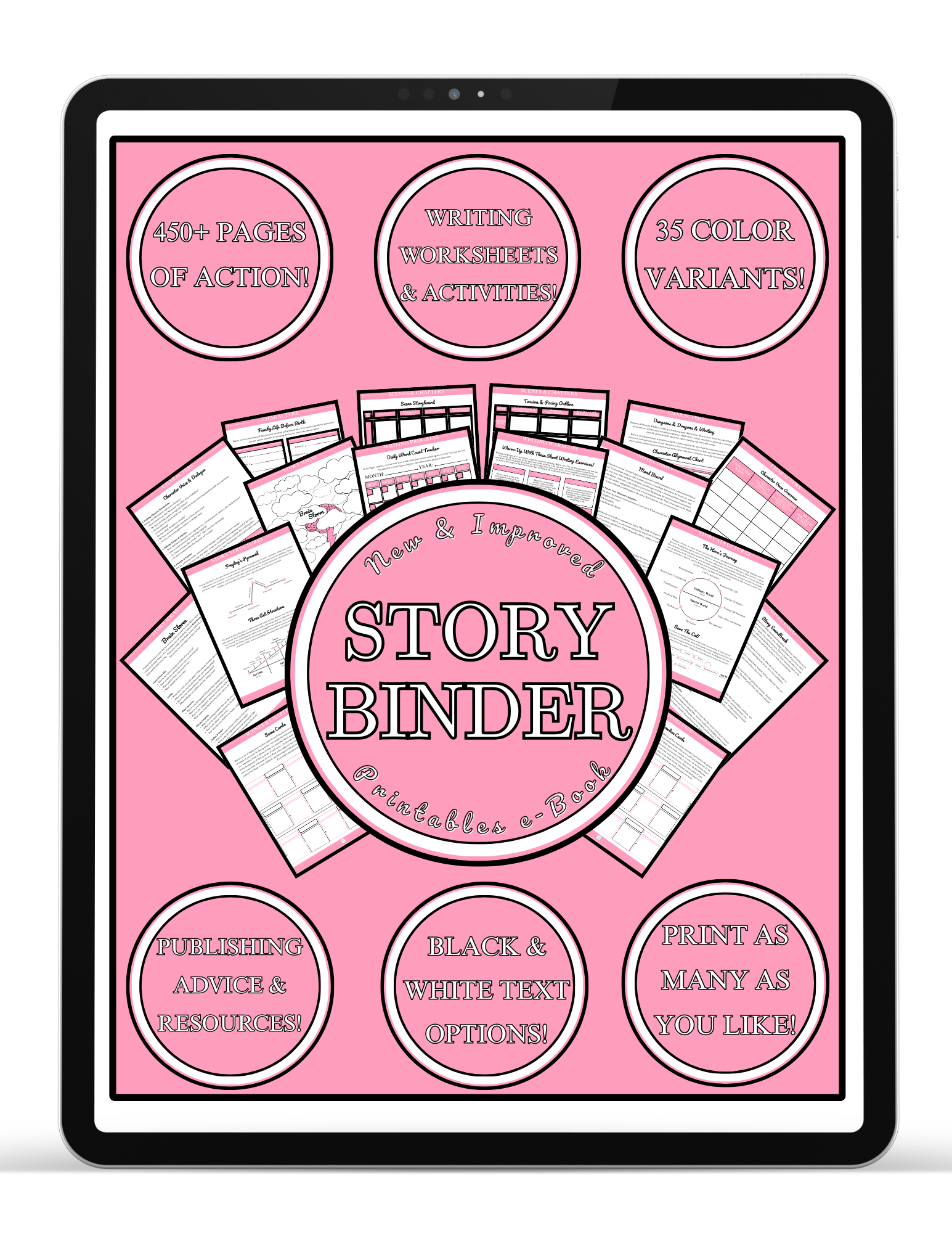 Blossom Story Binder Printables e-Book (FREE Download)